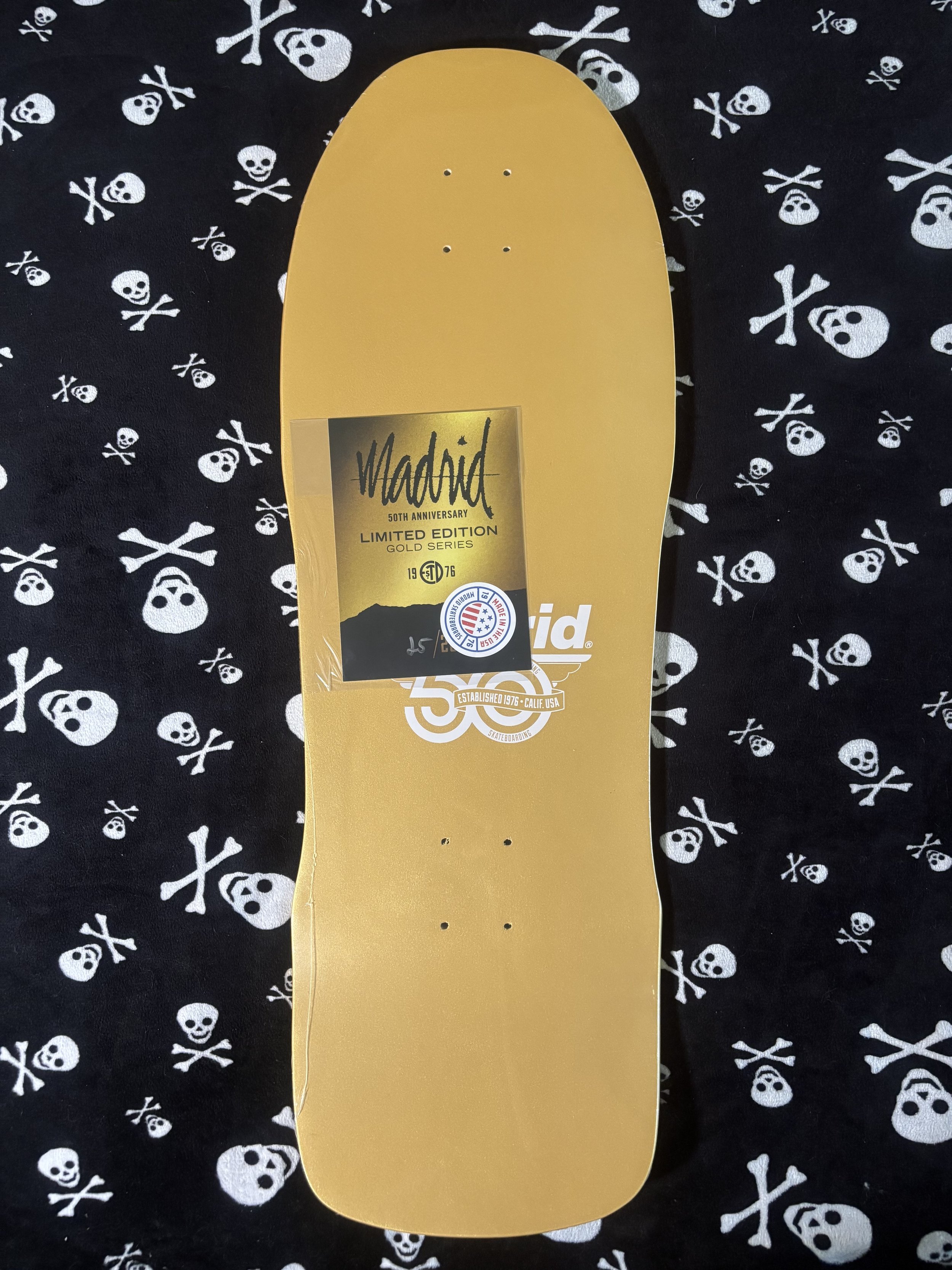 MADRID~ 50tH ANNIVERSARY KEN PARK SKATEBOARD DECK