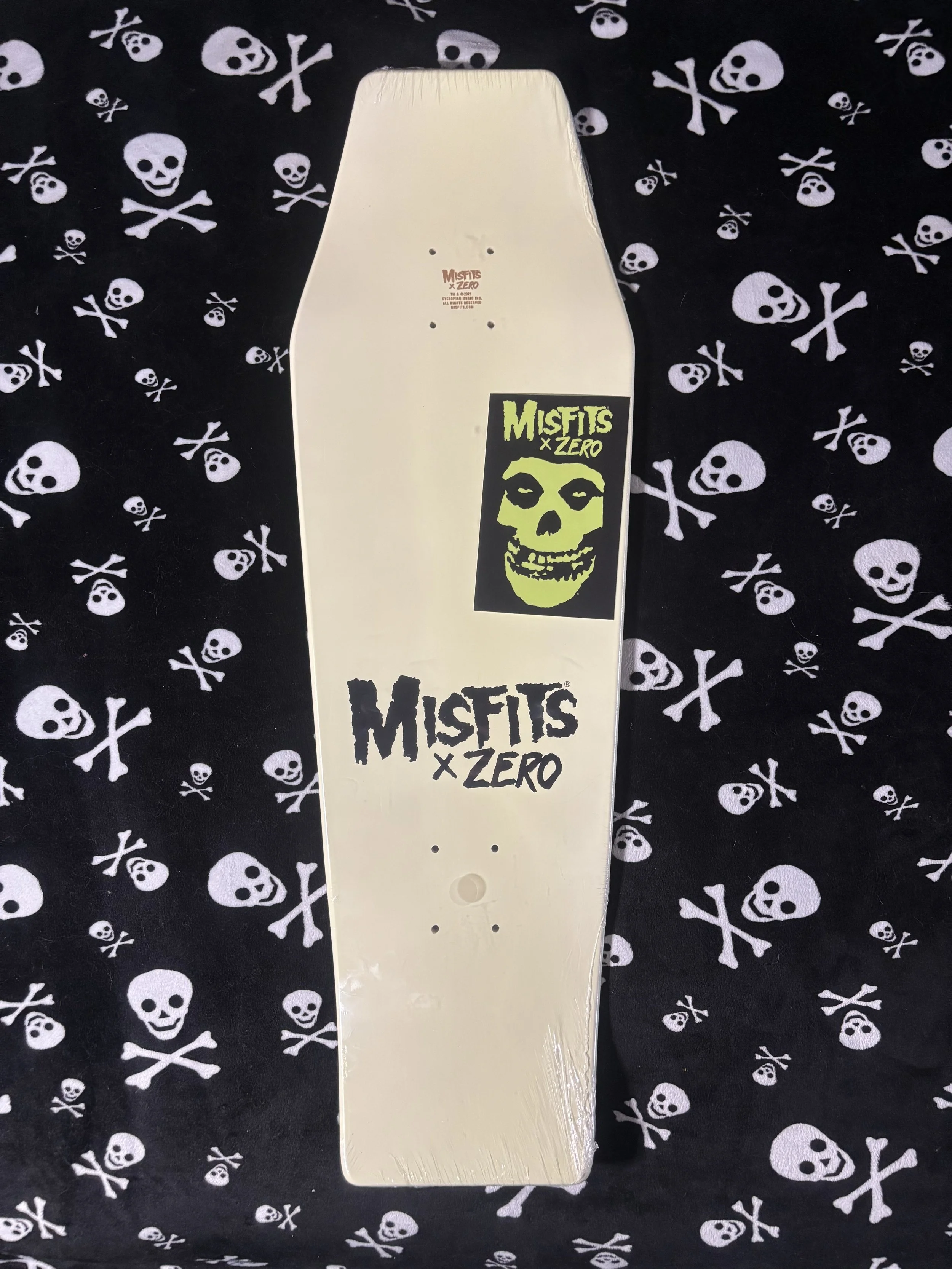 ZERO~ X MISFITS FIEND COFFIN G.I.T.D SKATEBOARD DECK