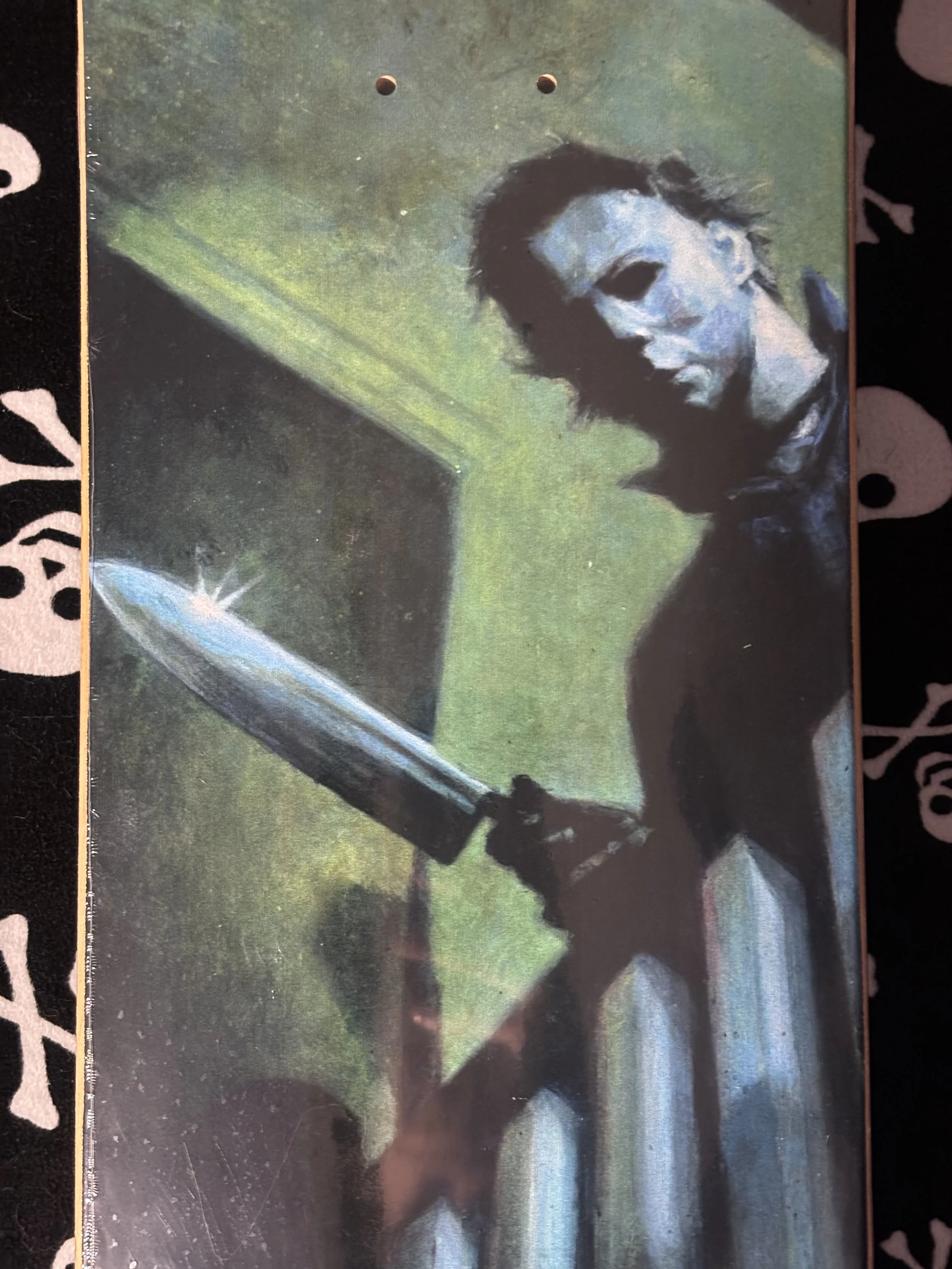 DEATHWISH~ TAYLOR KIRBY HALLOWEEN BOOGEY MAN SKATEBOARD DECK
