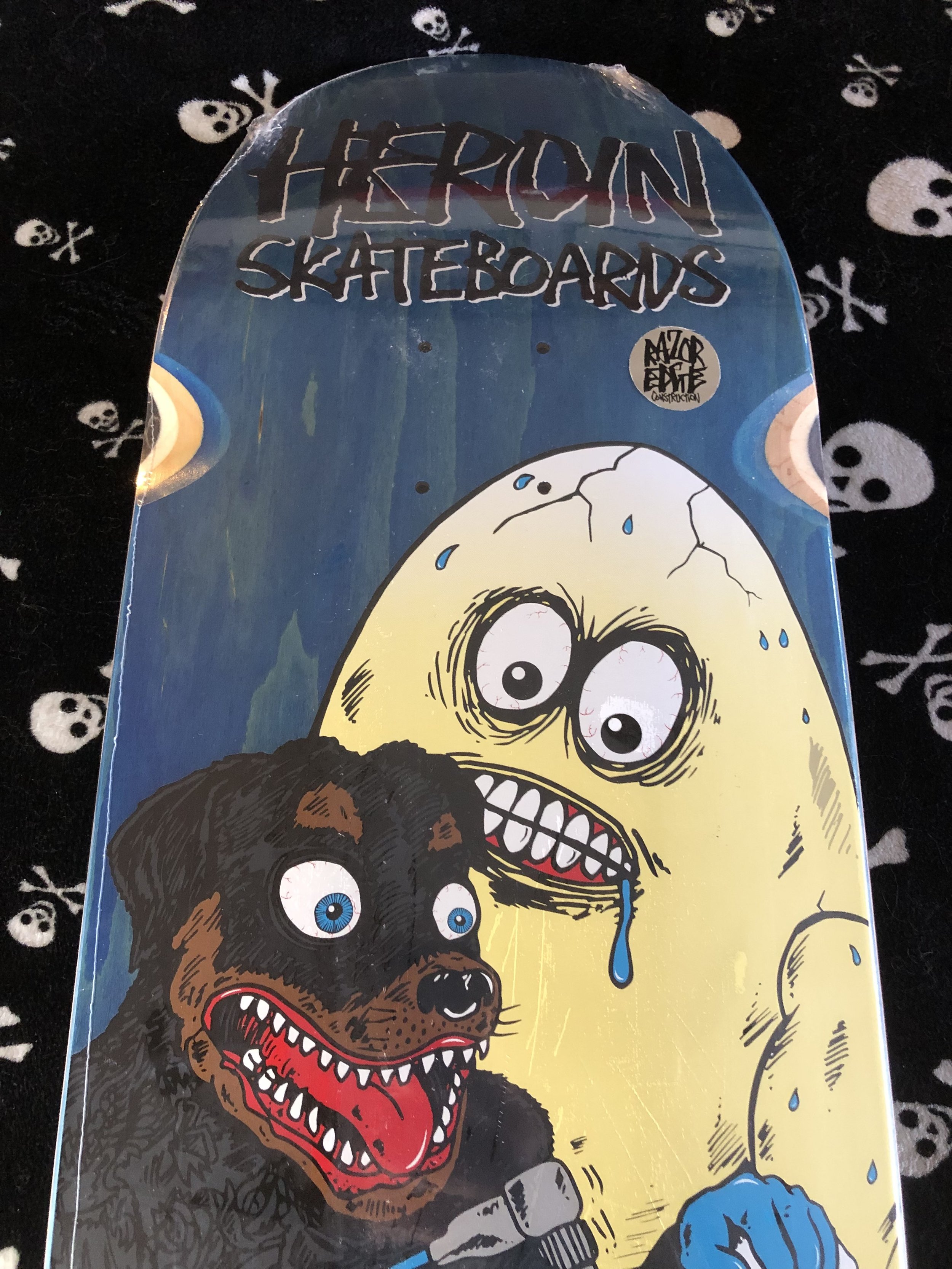 HEROIN~ ERIC DRESSEN GUEST EGG SKATEBOARD DECK