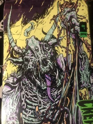 CREATURE~ GRAVETTE BLOODBATH 3D PRO SKATEBOARD DECK