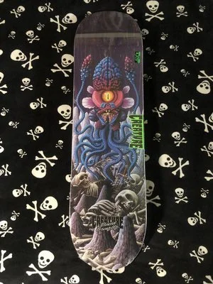 CREATURE~ GRAVETTE CAVERNS SKATEBOARD DECK — DEATHGEAR PRODUCTS