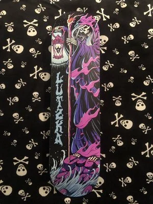 DARKSTAR~ GREG LUTZKA MIDNIGHT SUPER SAP SKATEBOARD DECK