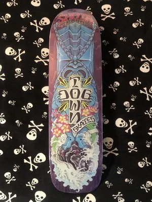 DOGTOWN~ SHOTA KUBO POOL SKATEBOARD DECK- Purple — DEATHGEAR