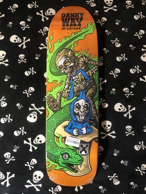 H-STREET~ DANNY WAY SERPENT & RABBIT SKATEBOARD DECK