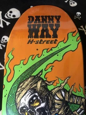 H-STREET~ DANNY WAY SERPENT & RABBIT SKATEBOARD DECK