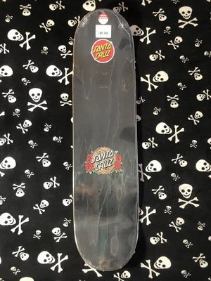SANTA CRUZ~ GUZMAN DINE WITH ME PRO SKATEBOARD DECK — DEATHGEAR