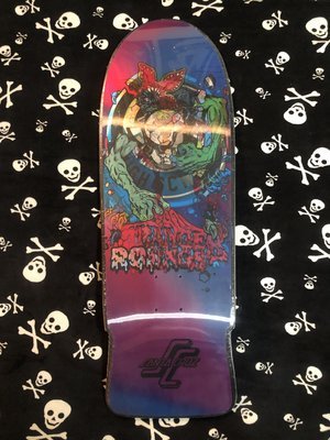 SANTA CRUZ~ STRANGER THINGS ROSKOPP DEMOGORGON SKATEBOARD