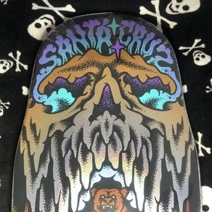 SANTA CRUZ~ WINKOWSKI CRYSTAL CAVE SHAPED SKATEBOARD DECK