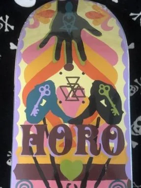 STRANGELOVE~ AARON ROSE SAD GIRLS SKATEBOARD DECK
