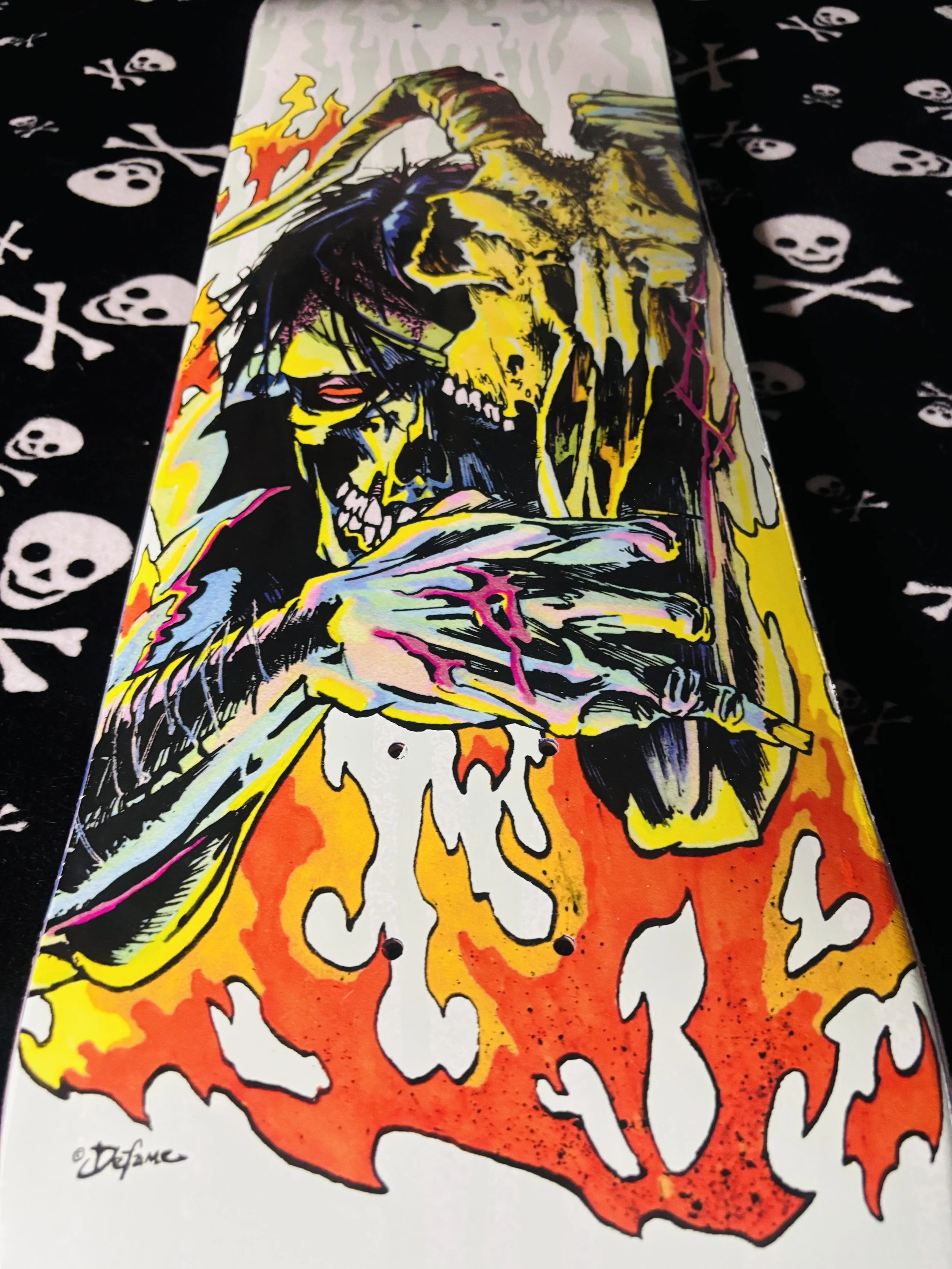 RITUAL~ HEIER SCALDED SKATEBOARD DECK