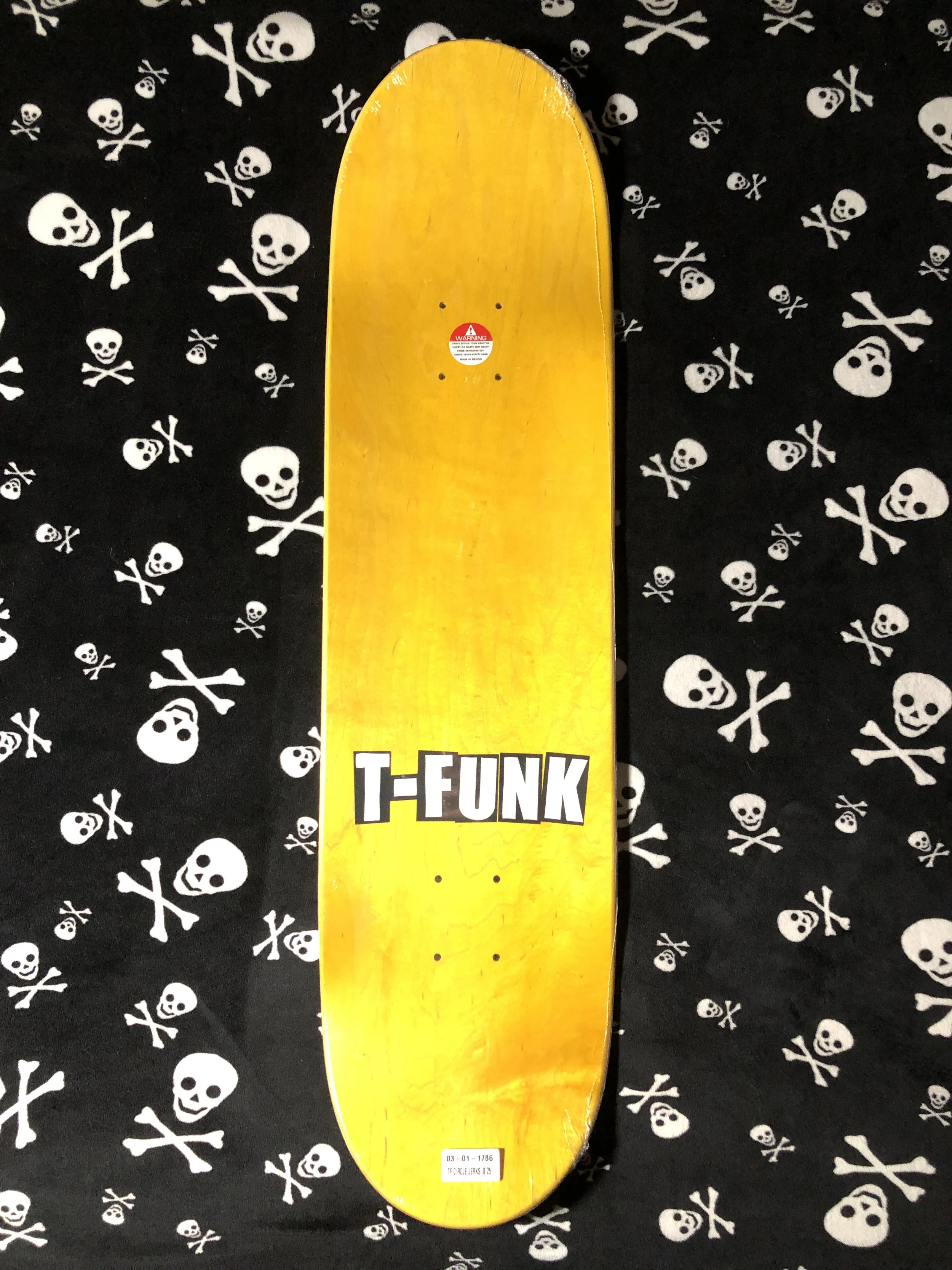 BAKER~ BAKER X CIRCLE JERKS T-FUNK SKATEBOARD DECK
