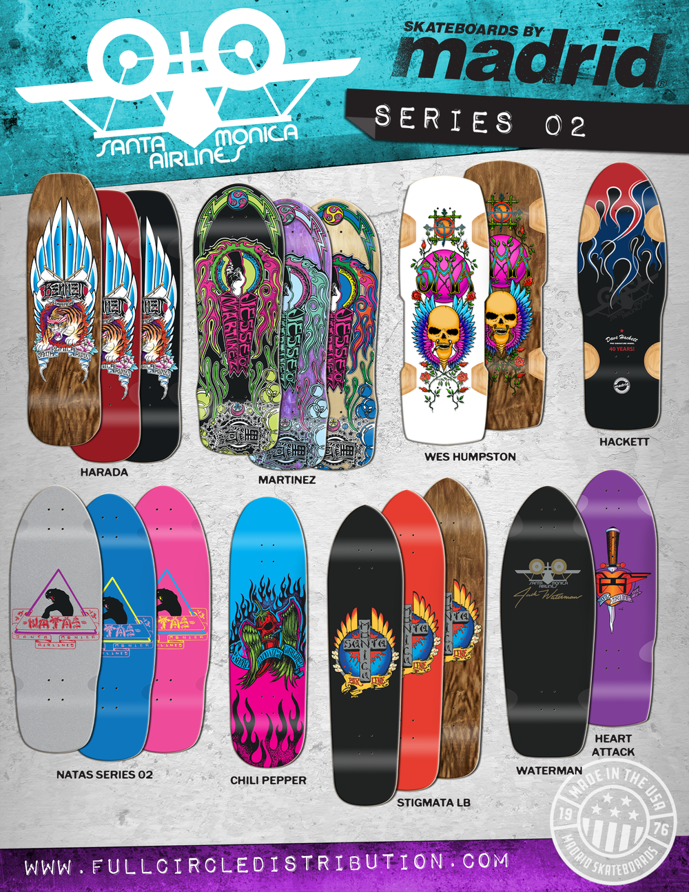 MADRID X SANTA MONICA AIRLINES~ SMA LIMITED EDITION SERIES 02 