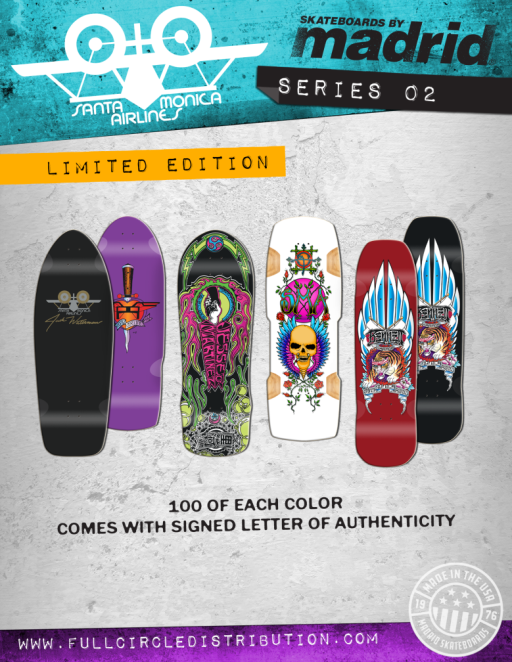 MADRID X SANTA MONICA AIRLINES~ LIMITED EDITION SERIES 02 WES