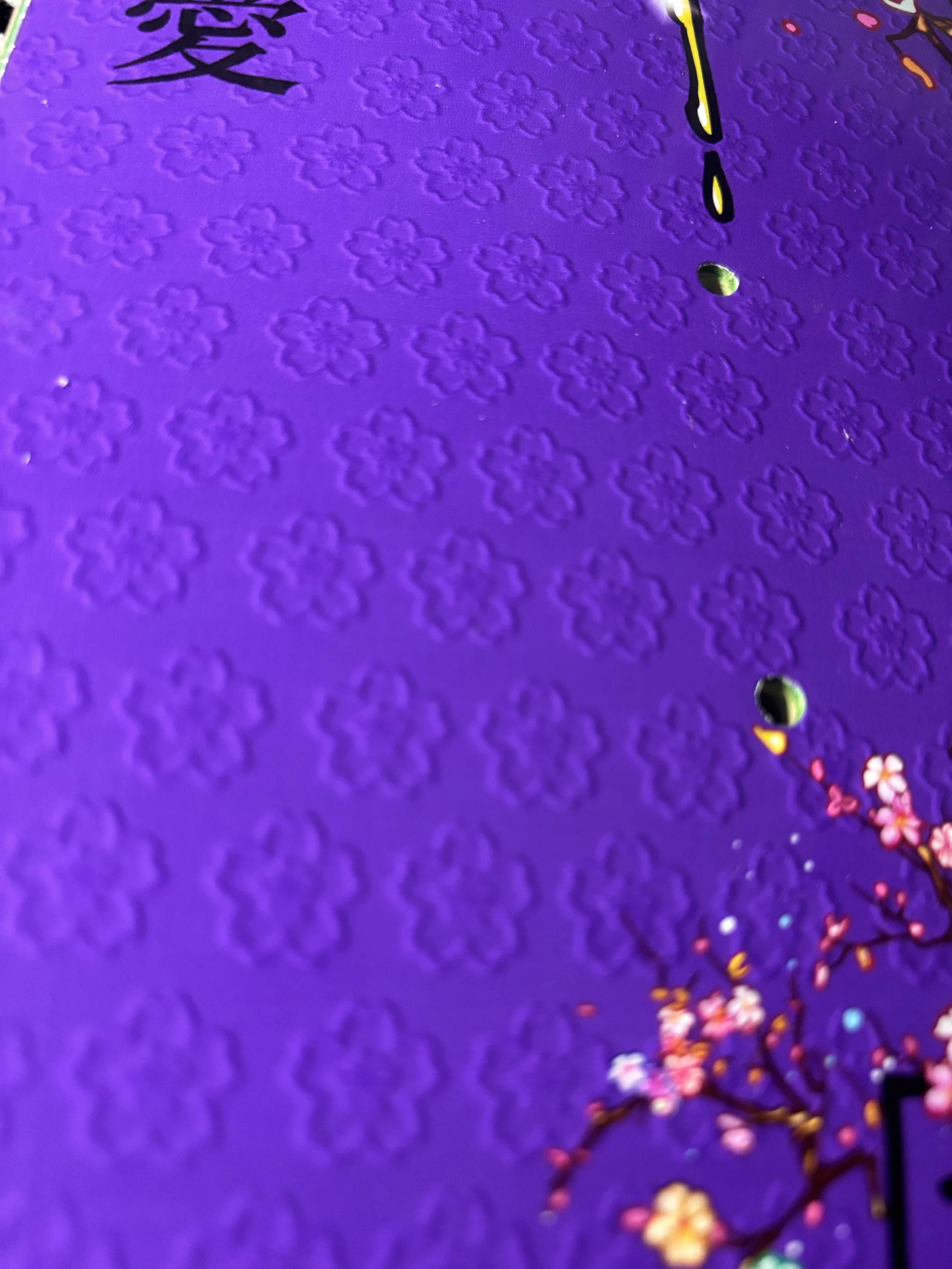 DGK~ ANCESTRY PURPLE EMBOSSED SKATEBOARD DECK 