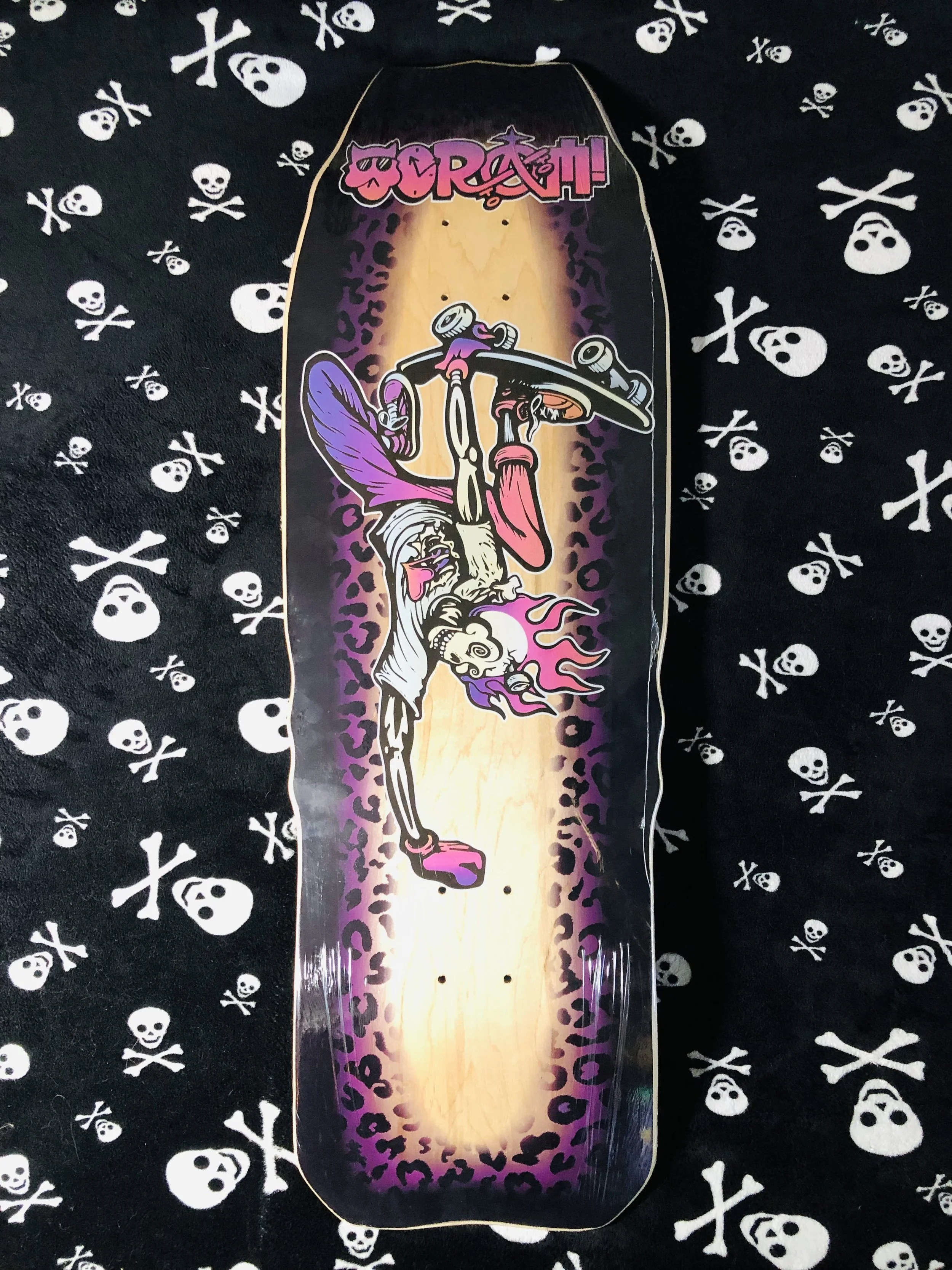 SCRAM~ SCRAM WHOPPER 2 OLD SCHOOL SKATEBOARD DECK