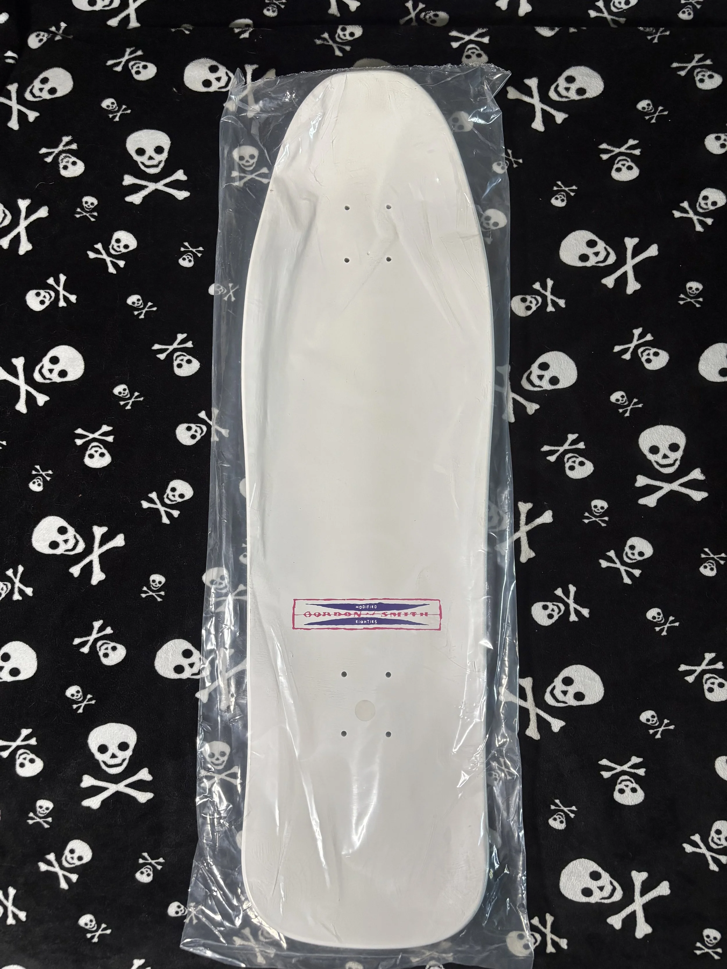G & S~ NIEL BLENDER COFFEE BREAK MODIFIED 80'S SHAPE SKATEBOARD DECK