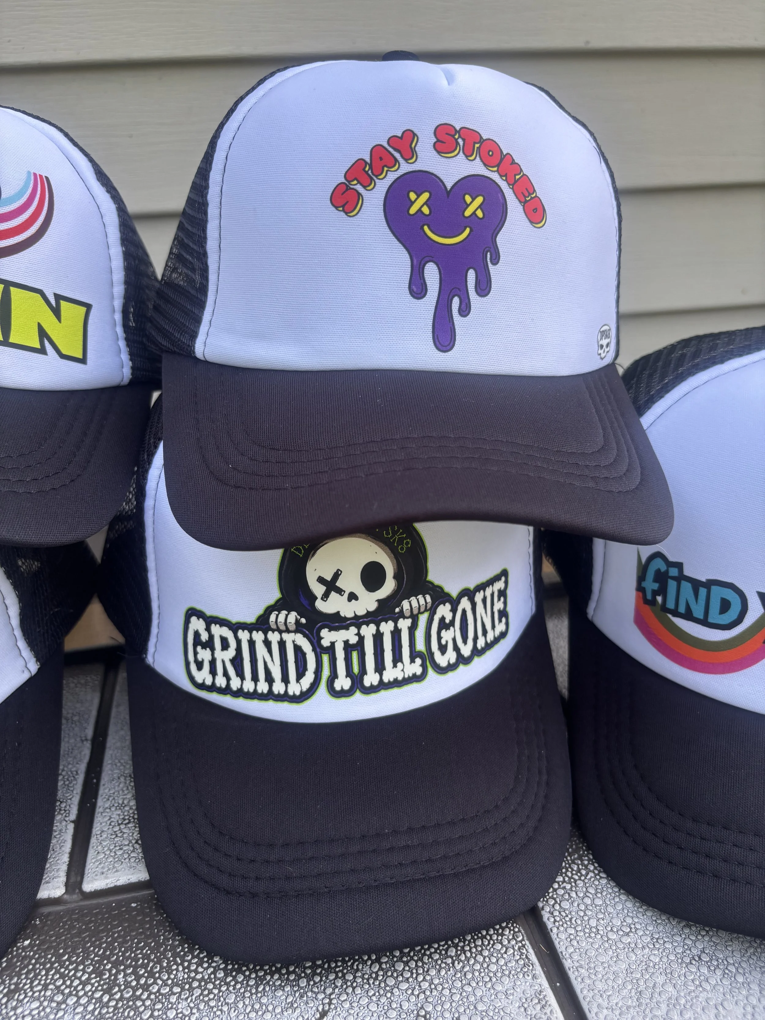 DEATHGEAR X M3  ASSORTED TRUCKER HATS