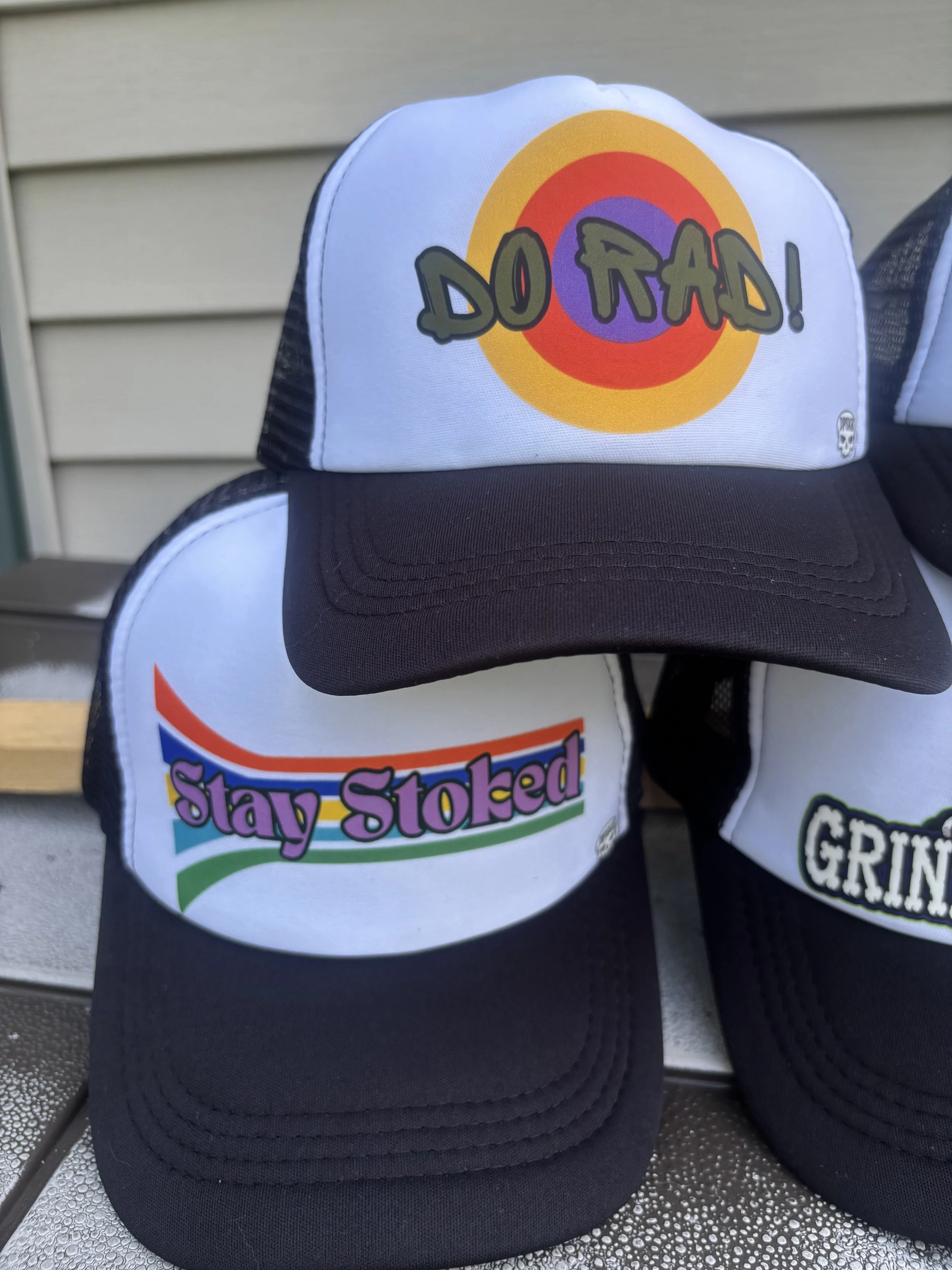 DEATHGEAR X M3  ASSORTED TRUCKER HATS