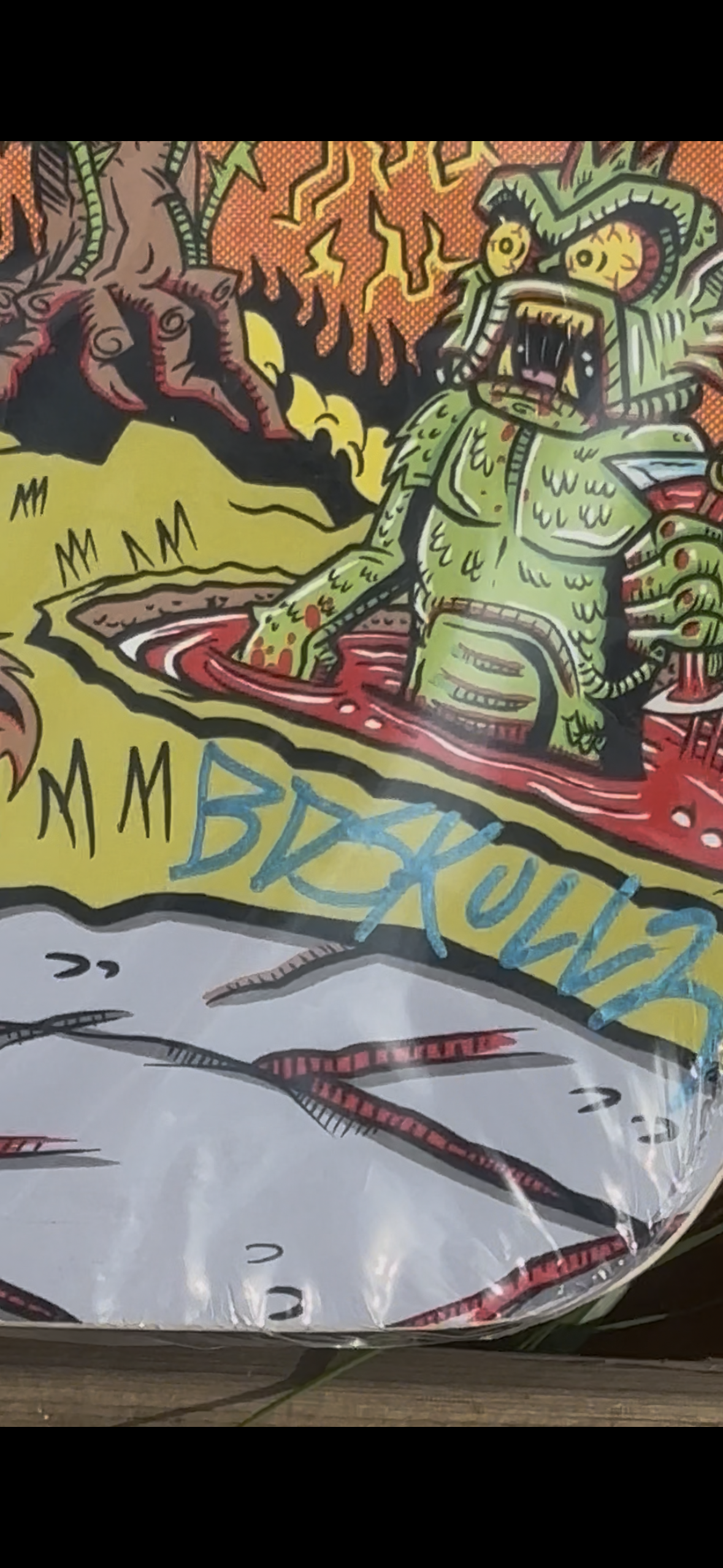 SIGNED~ DEATHGEAR SKATEBOARDS~ THERE GHOULS THE NEIGHBORHOOD  EXTREMELY LIMITED TO 25 WITH ONLY 10 SIGNED SKATEBOARD DECKS