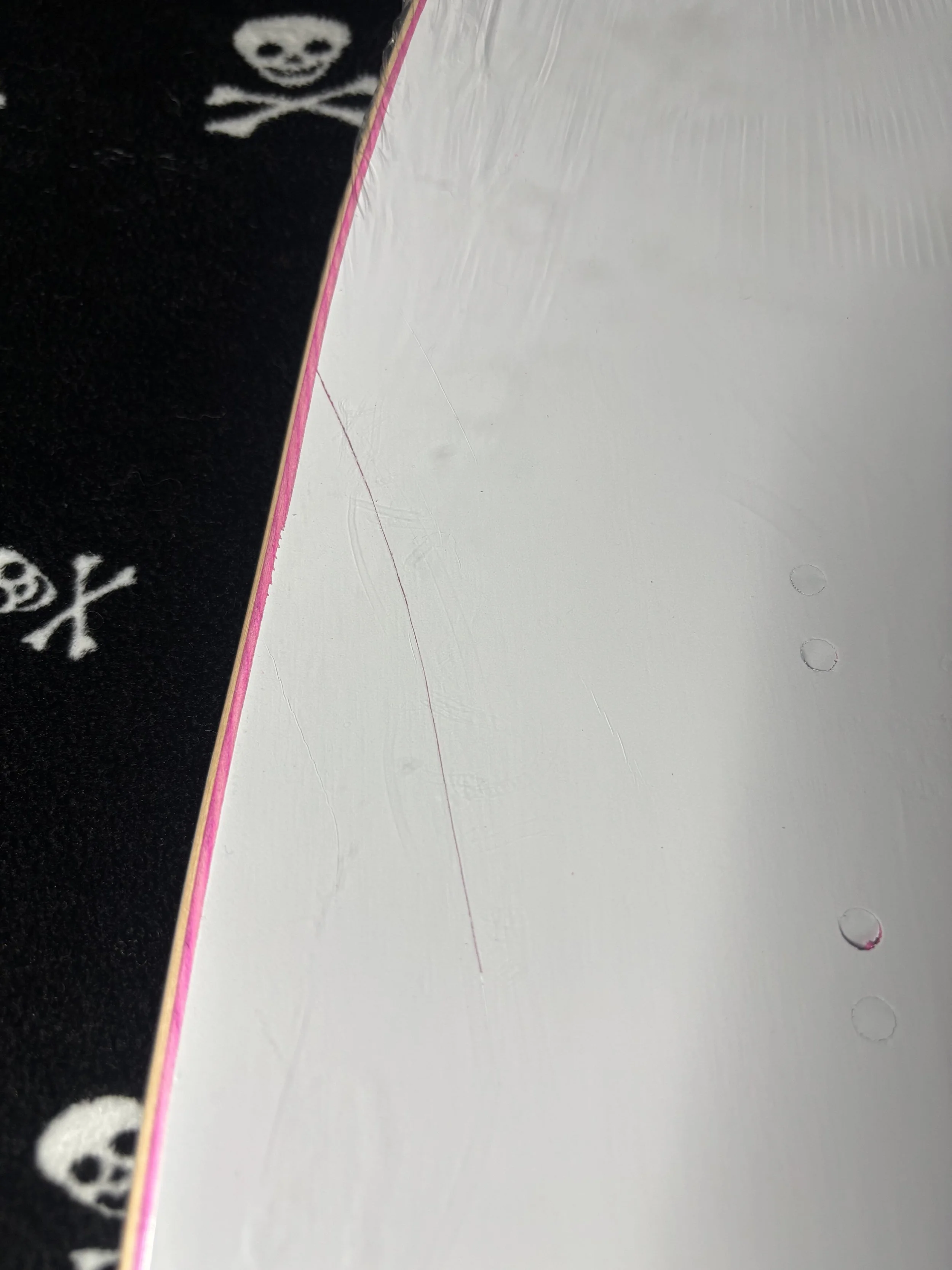 BRAND-X~ BLEMISHED TRUITT SKATES STREET EGG SKATEBOARD DECK #2