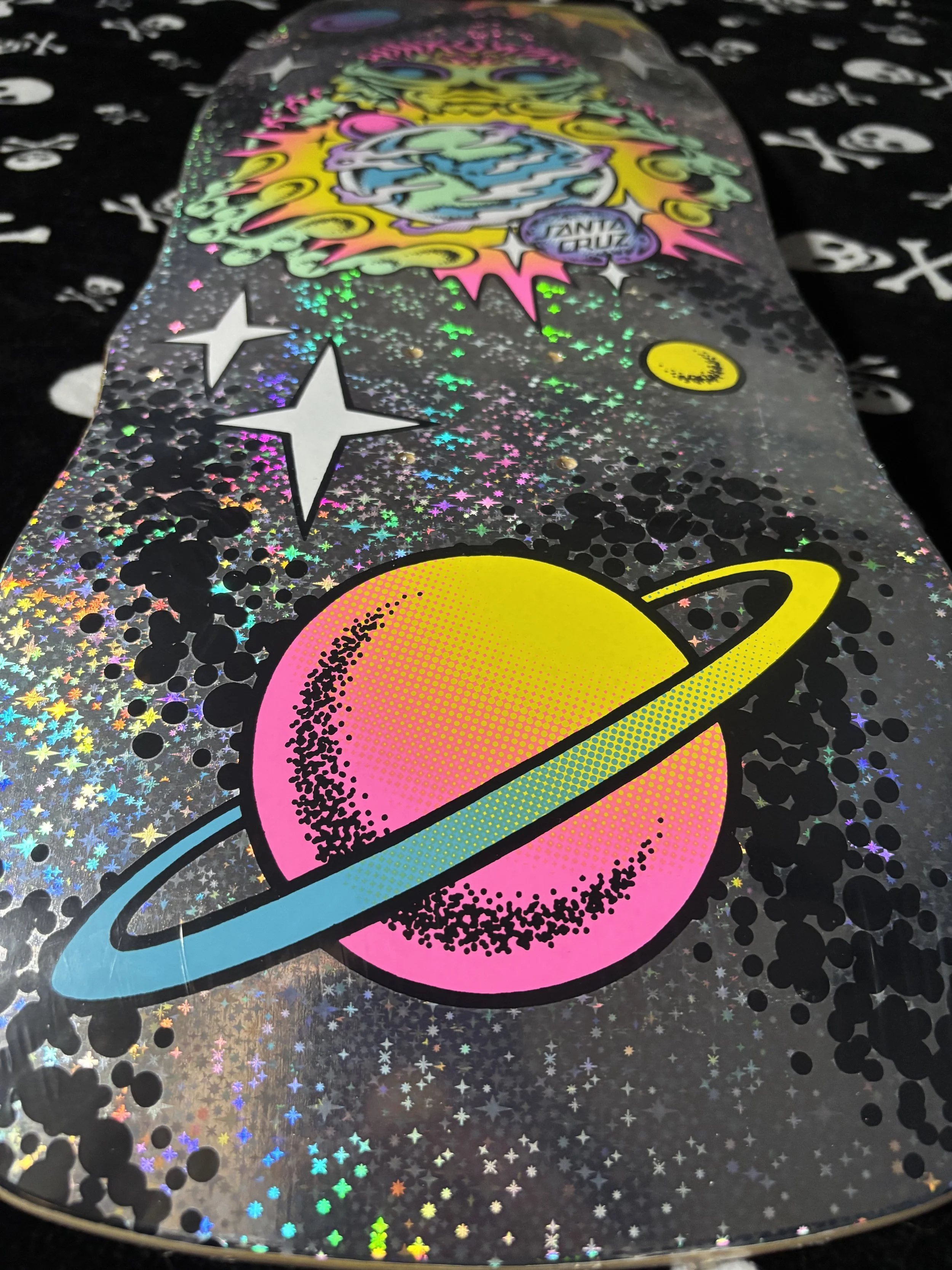 SANTA CRUZ~ WINKOWSKI COSMIC PRO SHAPED SKATEBOARD DECK