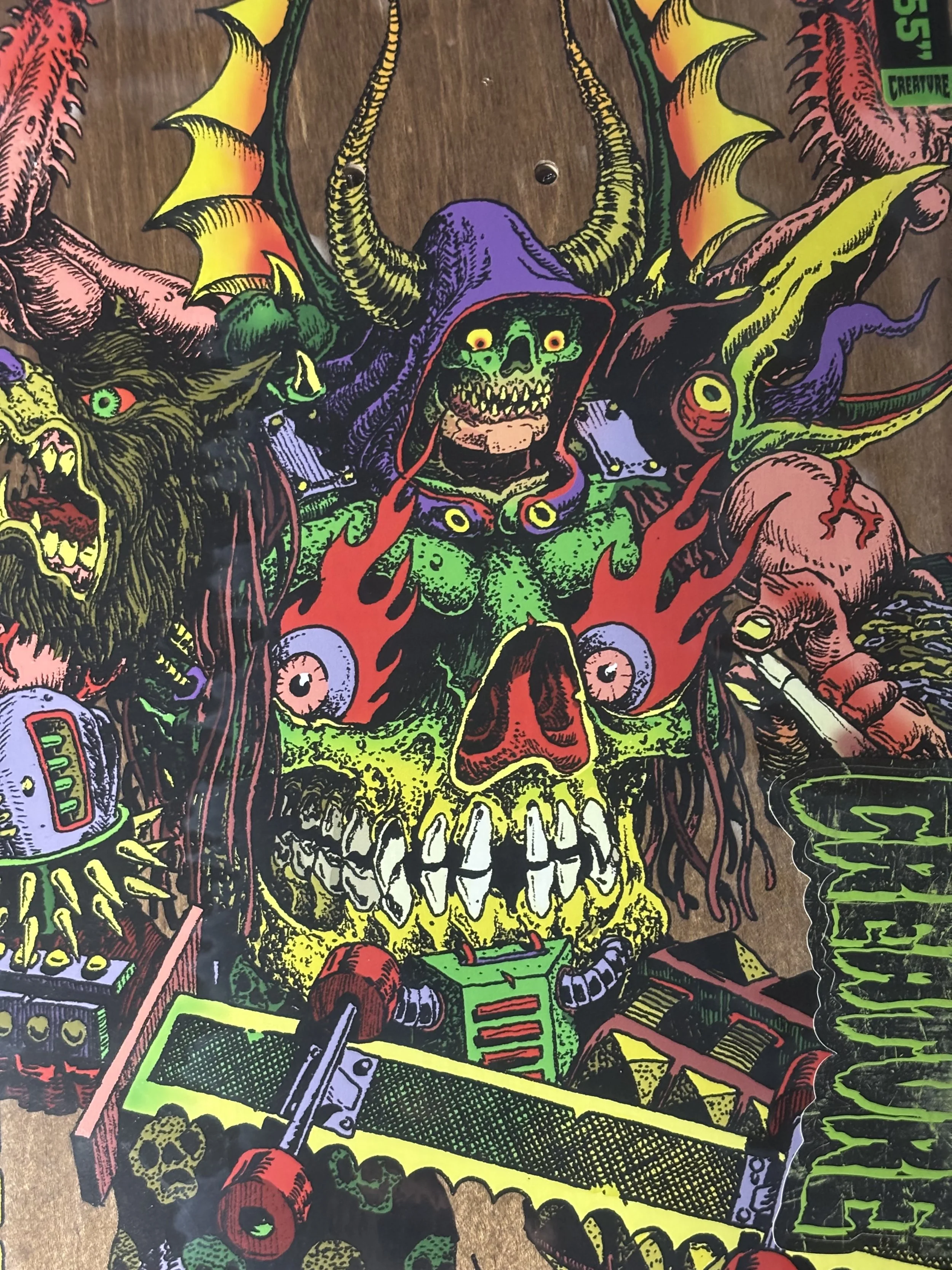 CREATURE~ HALLUCINATION BEAST SKATEBOARD DECK