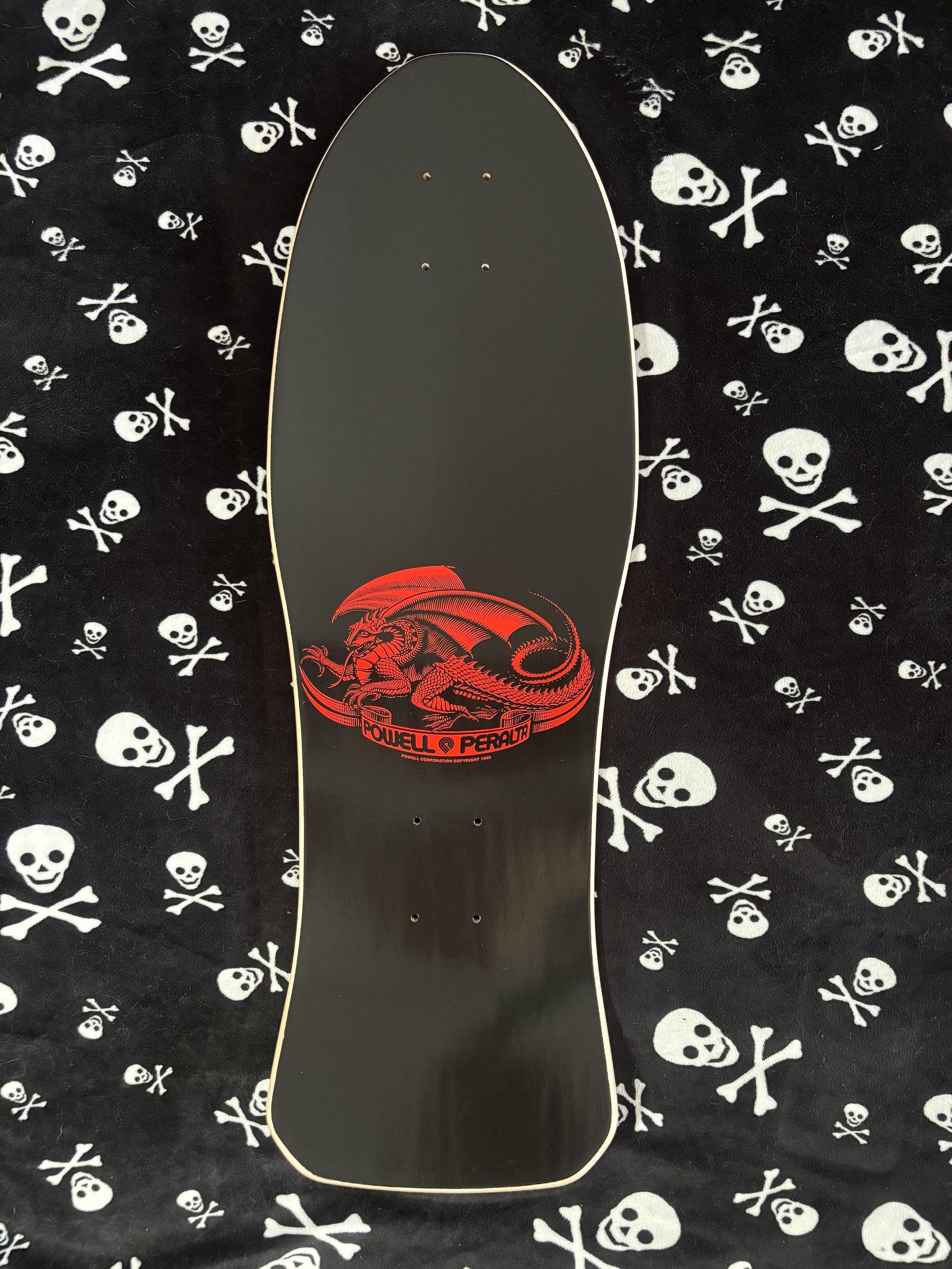 POWELL PERALTA~ CABALLERO CHINESE DRAGON 22 DK RD FOIL SKATEBOARD DECK