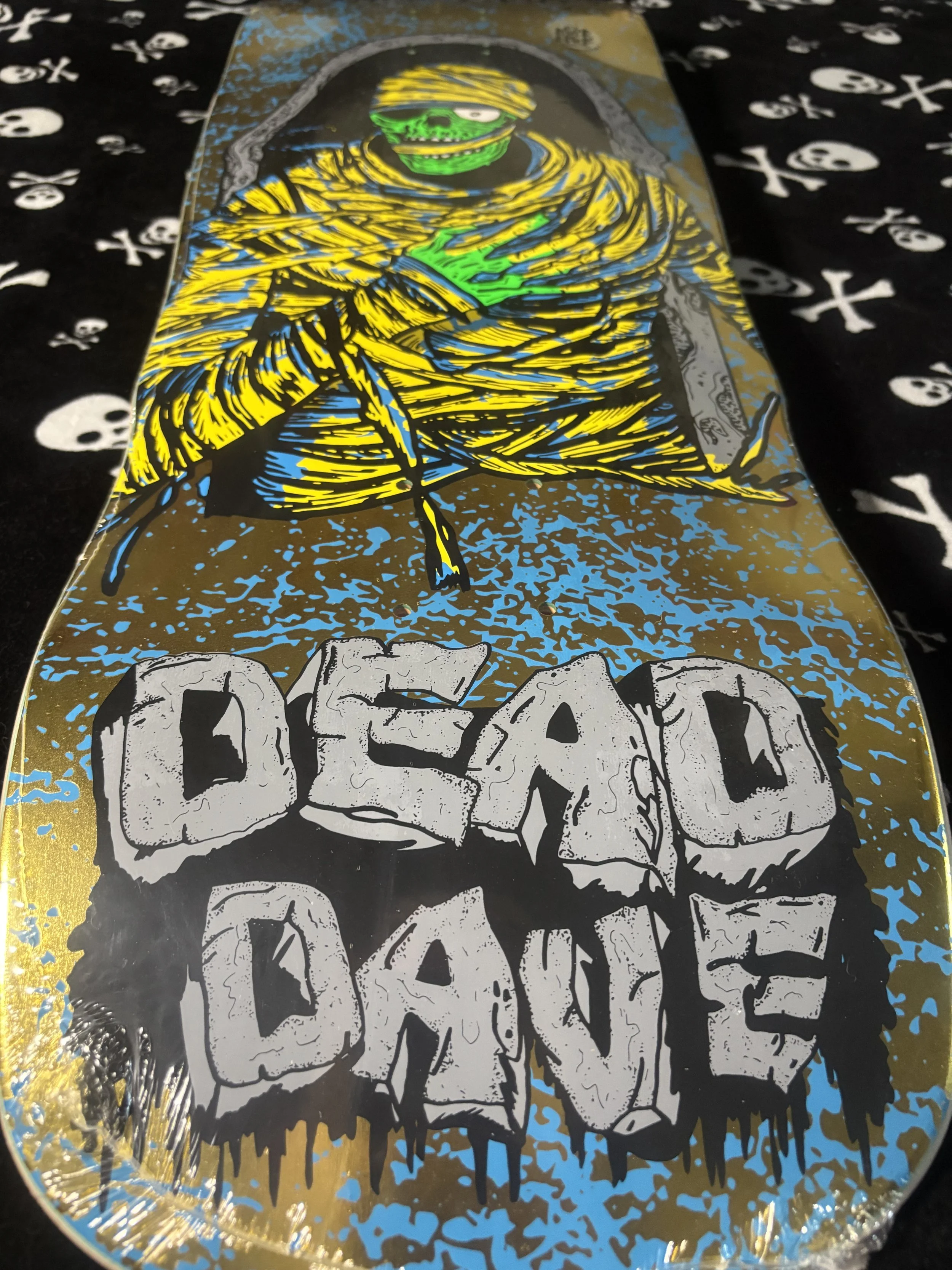 HEROIN~ DEAD DAVE KO2 MUMMY SKATEBOARD DECK
