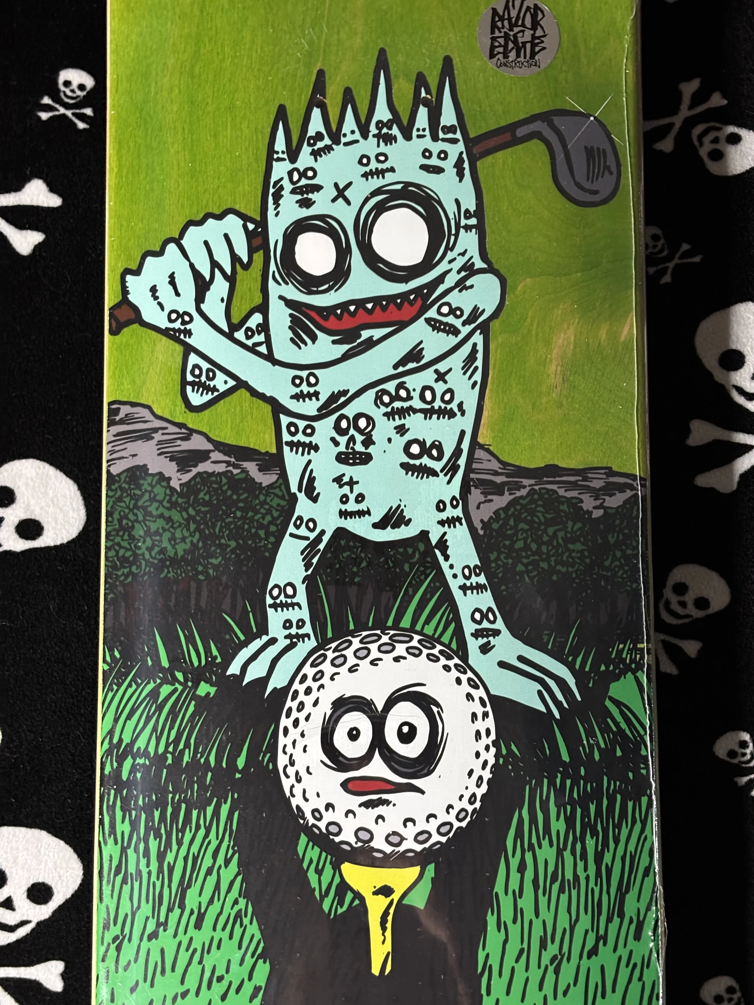 HEROIN~ LEE YANKOU GOLF IMP SKATEBOARD DECK