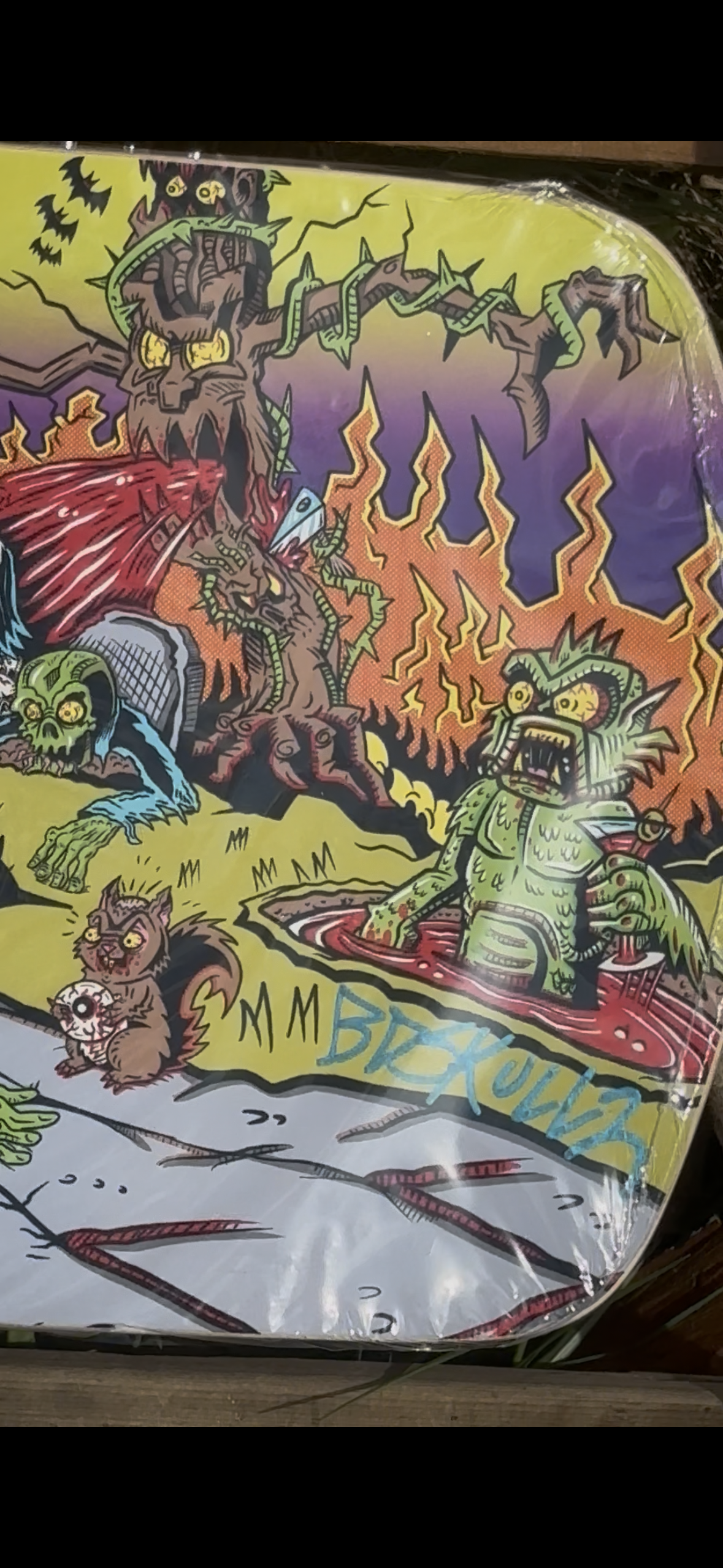 SIGNED~ DEATHGEAR SKATEBOARDS~ THERE GHOULS THE NEIGHBORHOOD  EXTREMELY LIMITED TO 25 WITH ONLY 10 SIGNED SKATEBOARD DECKS