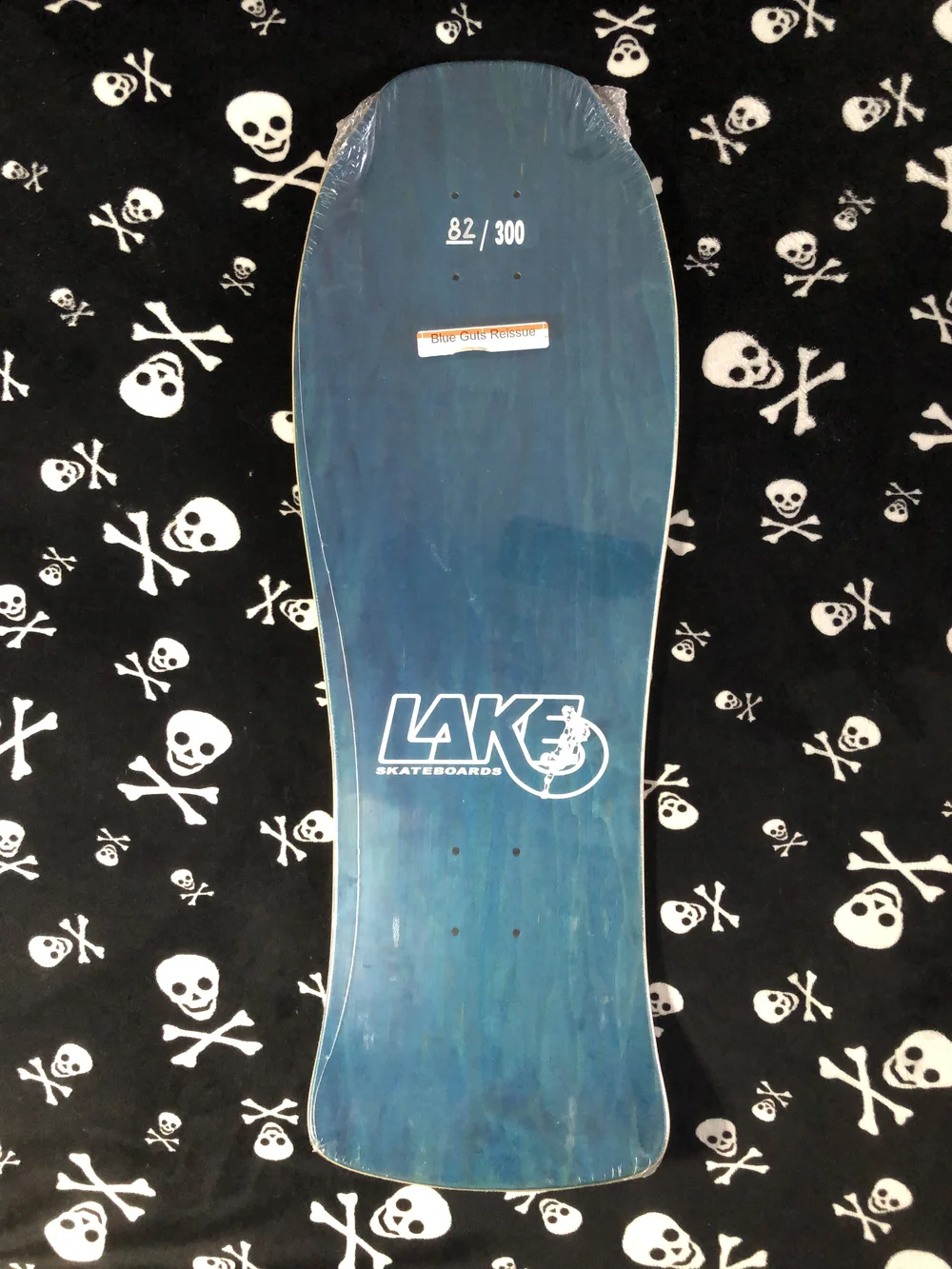 LAKE SKATEBOARDS~ LAKE GUTS REISSUE SKATEBOARD DECK — DEATHGEAR