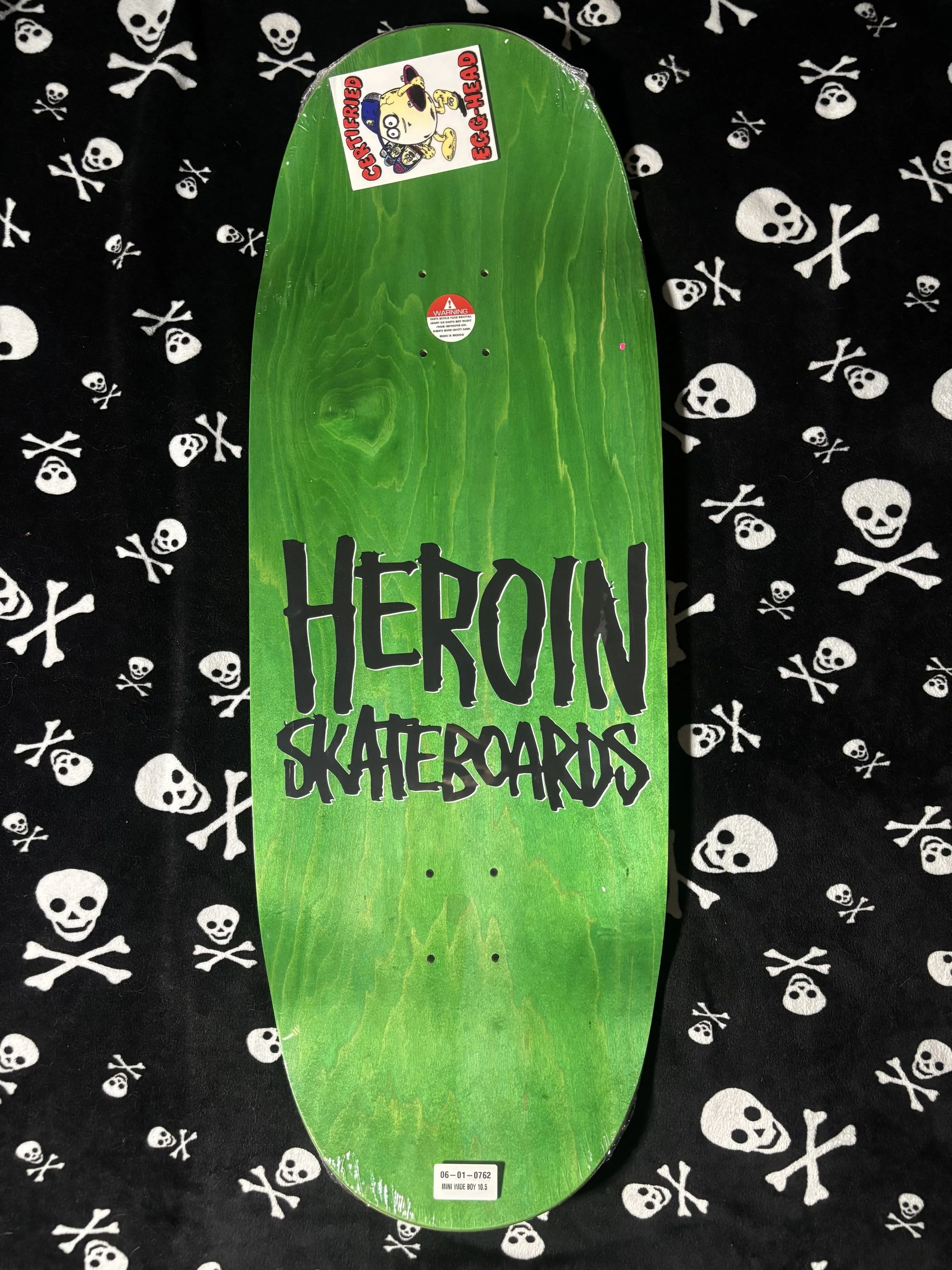 HEROIN~ MINI WIDE BOY SKATEBOARD DECK