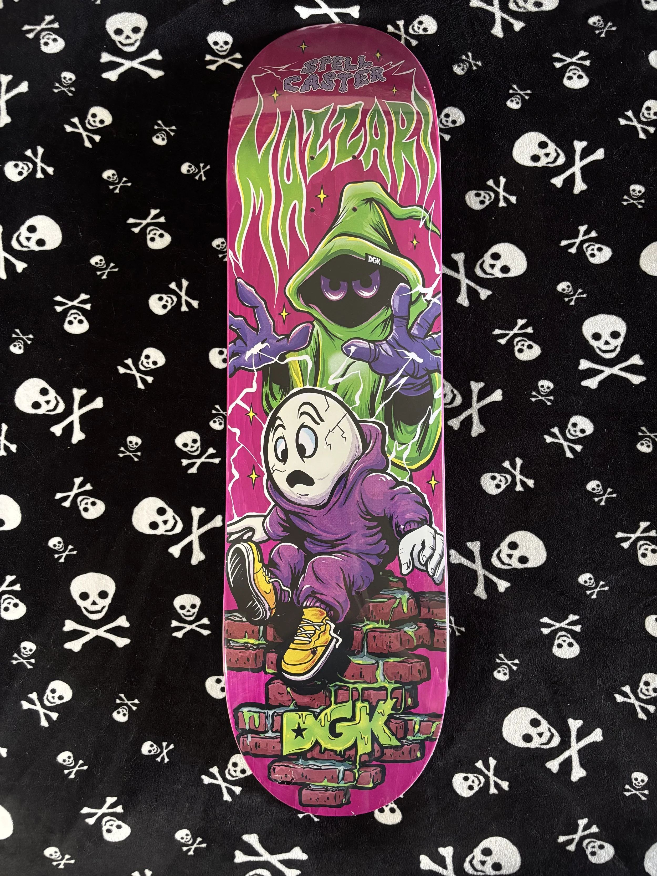 DGK~ MAZZARI SPELLCASTER SKATEBOARD DECK