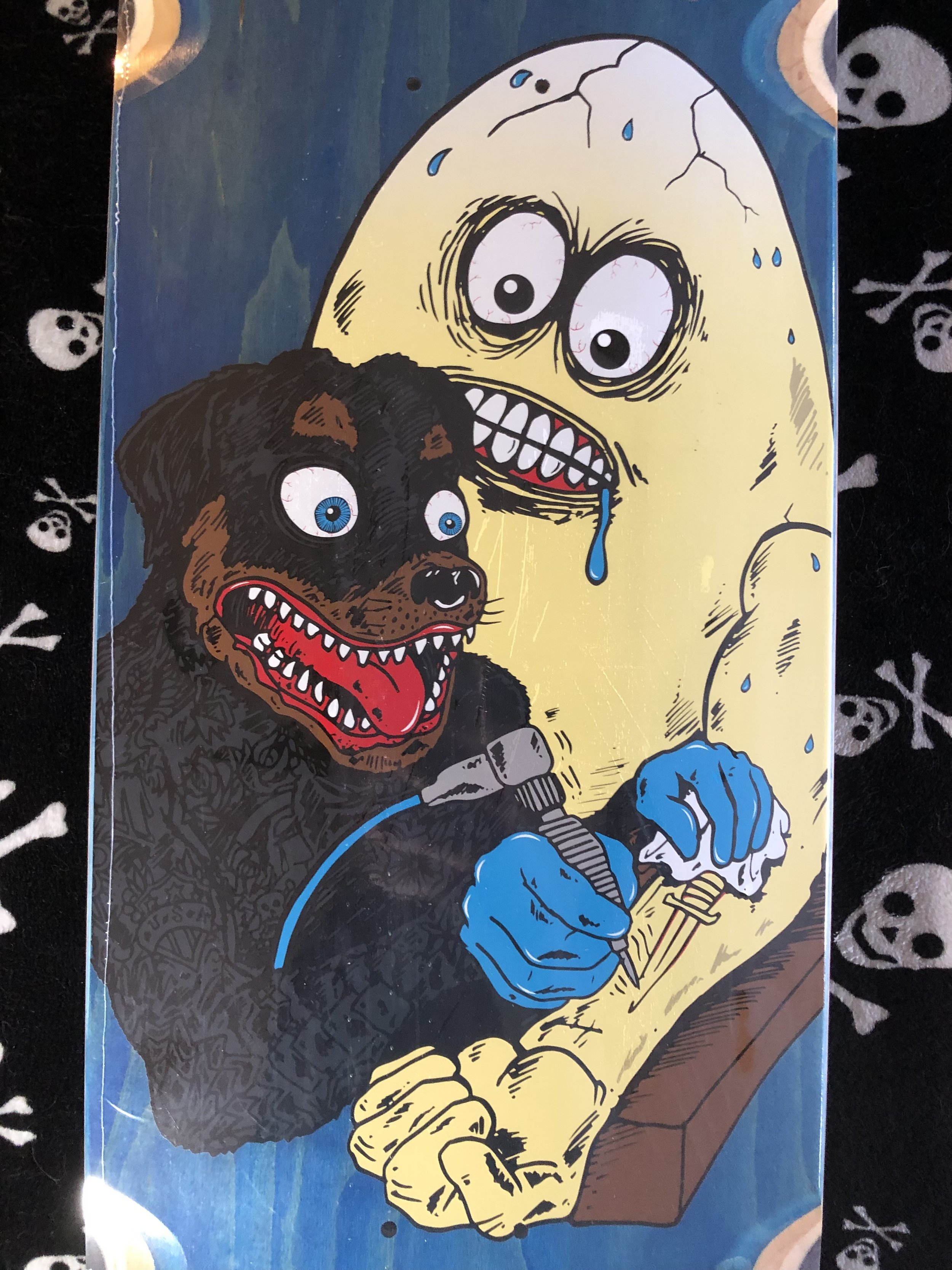 HEROIN~ ERIC DRESSEN GUEST EGG SKATEBOARD DECK