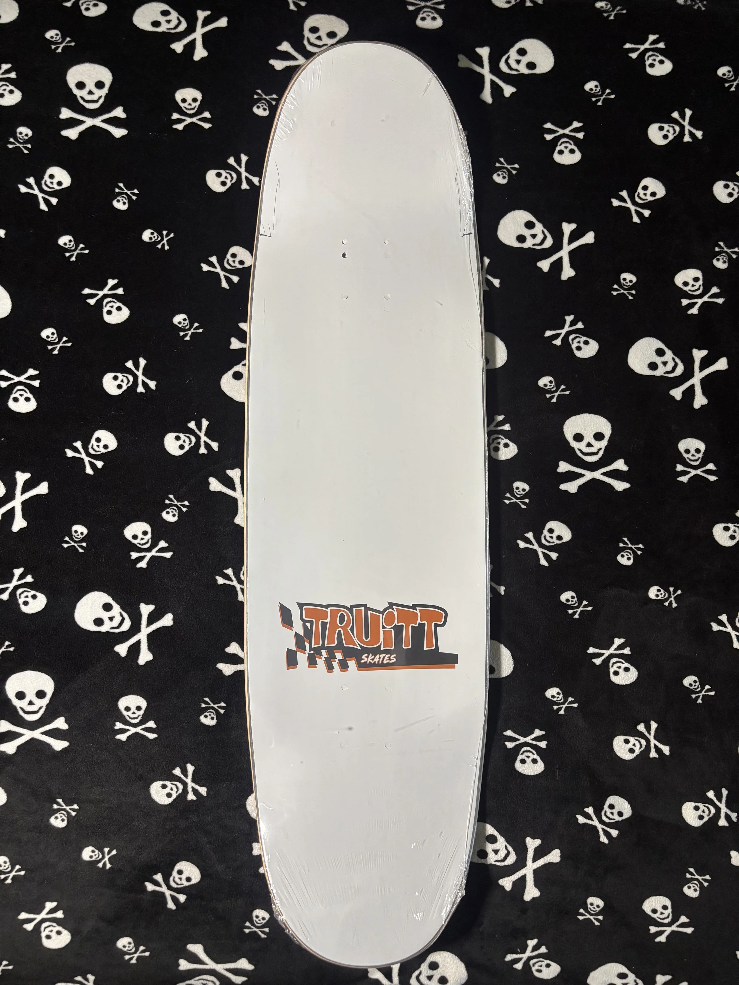 BRAND-X~ BLEMISHED TRUITT SKATES STREET EGG SKATEBOARD DECK #1