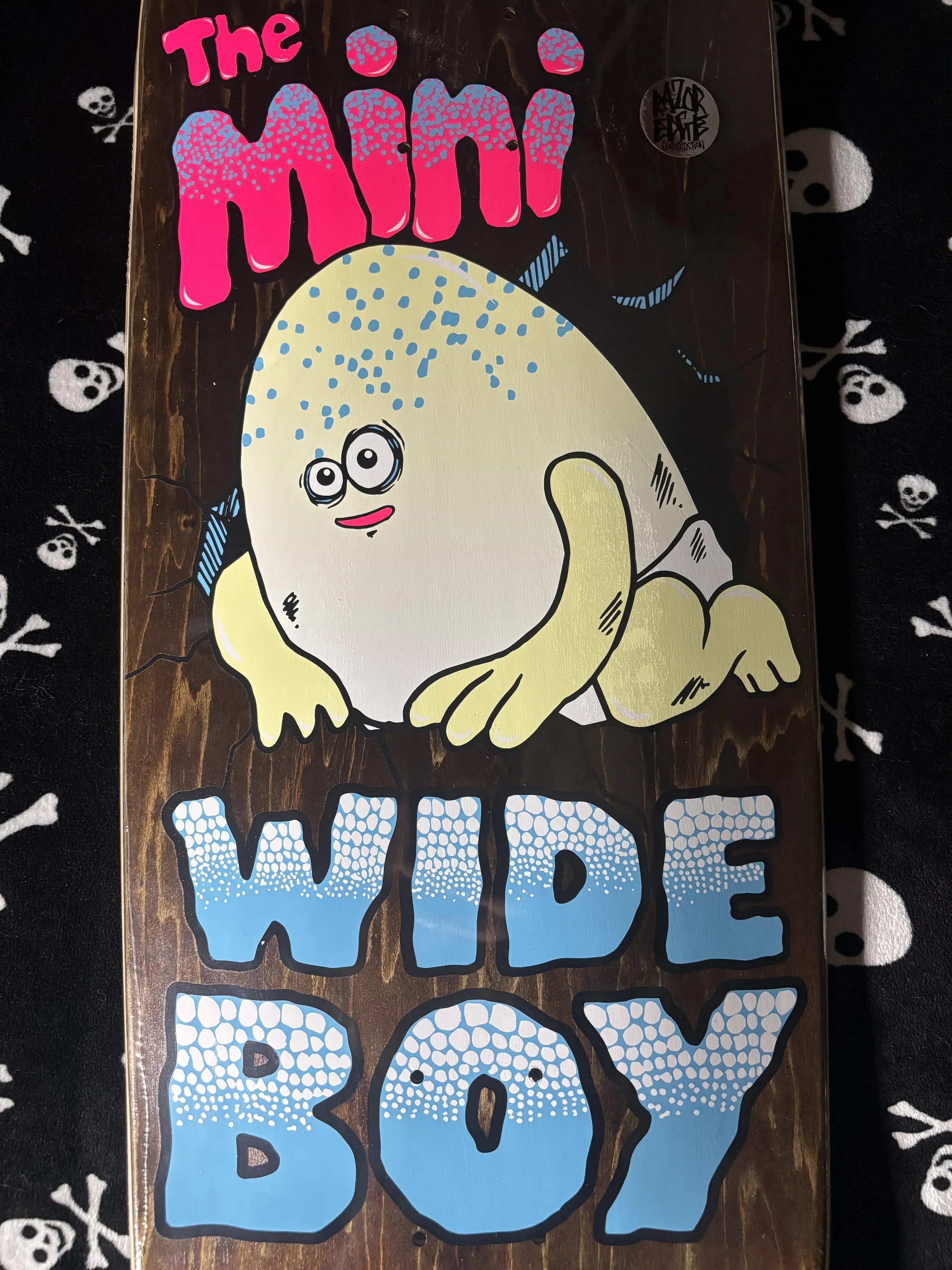 HEROIN~ MINI WIDE BOY SKATEBOARD DECK