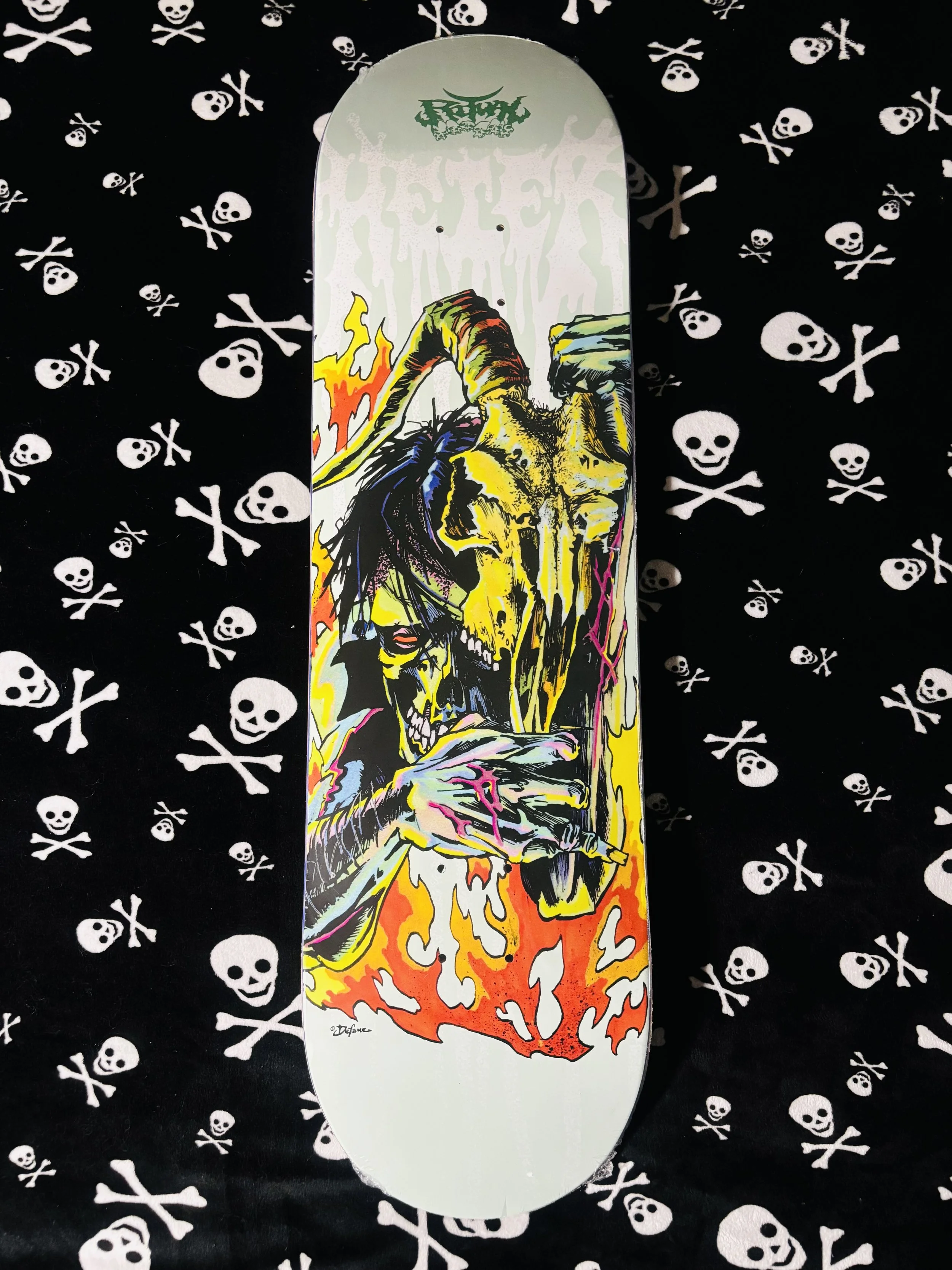 RITUAL~ HEIER SCALDED SKATEBOARD DECK