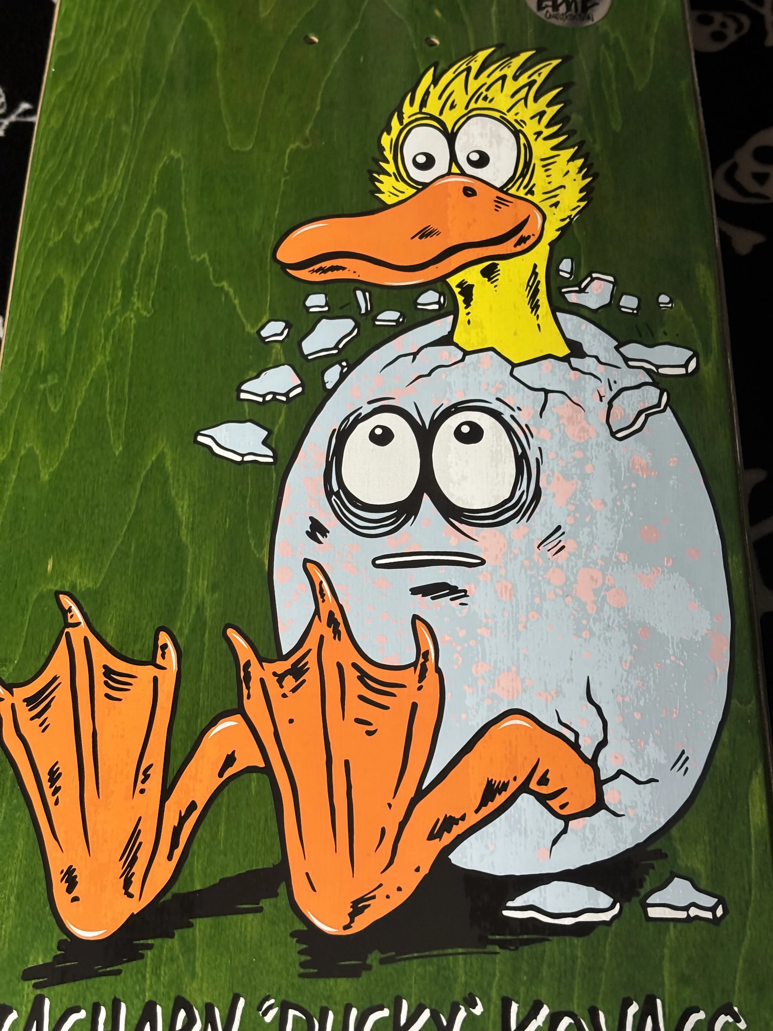 HEROIN~ ZACHARY "DUCKY" KOVACS GUEST MODEL SKATEBOARD DECK