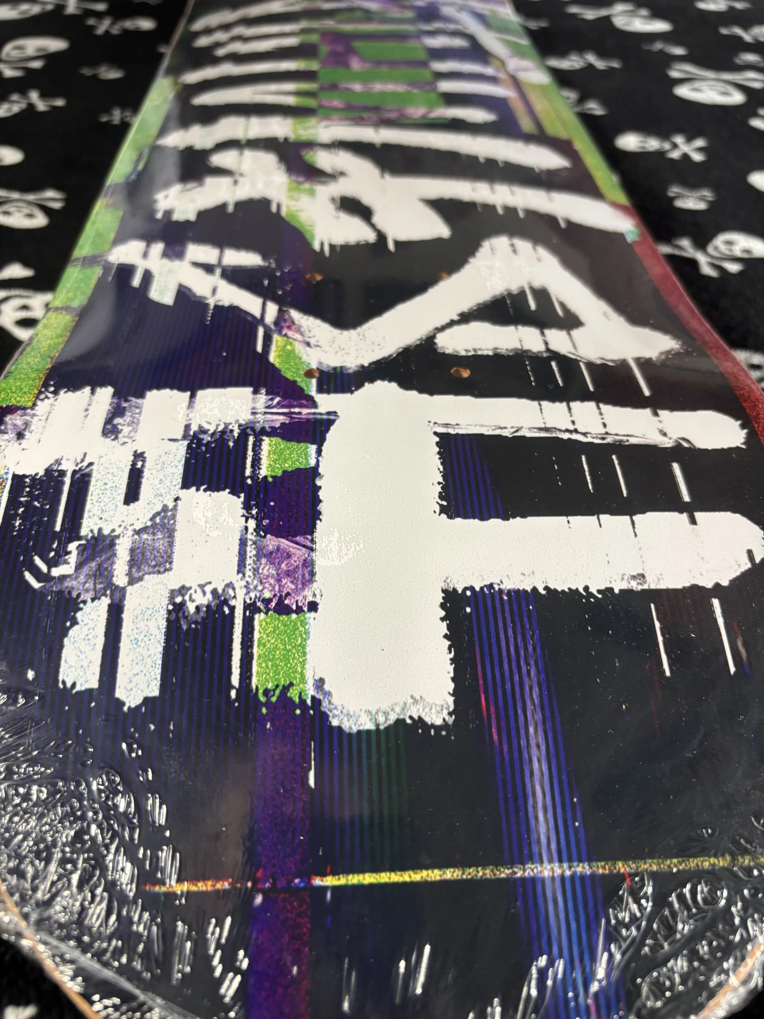 DEATHWISH~ OG DEATHSPRAY TV SKATEBOARD DECK