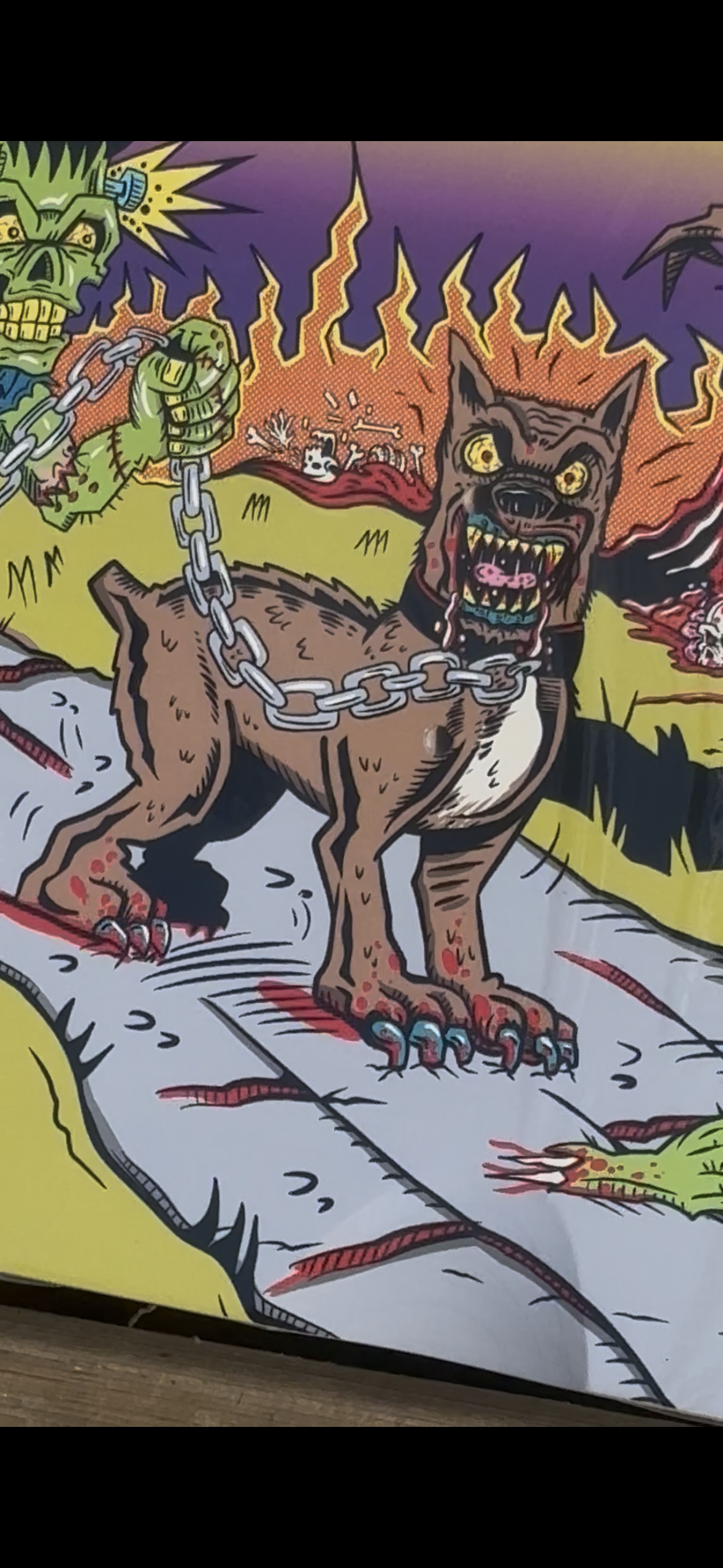 SIGNED~ DEATHGEAR SKATEBOARDS~ THERE GHOULS THE NEIGHBORHOOD  EXTREMELY LIMITED TO 25 WITH ONLY 10 SIGNED SKATEBOARD DECKS