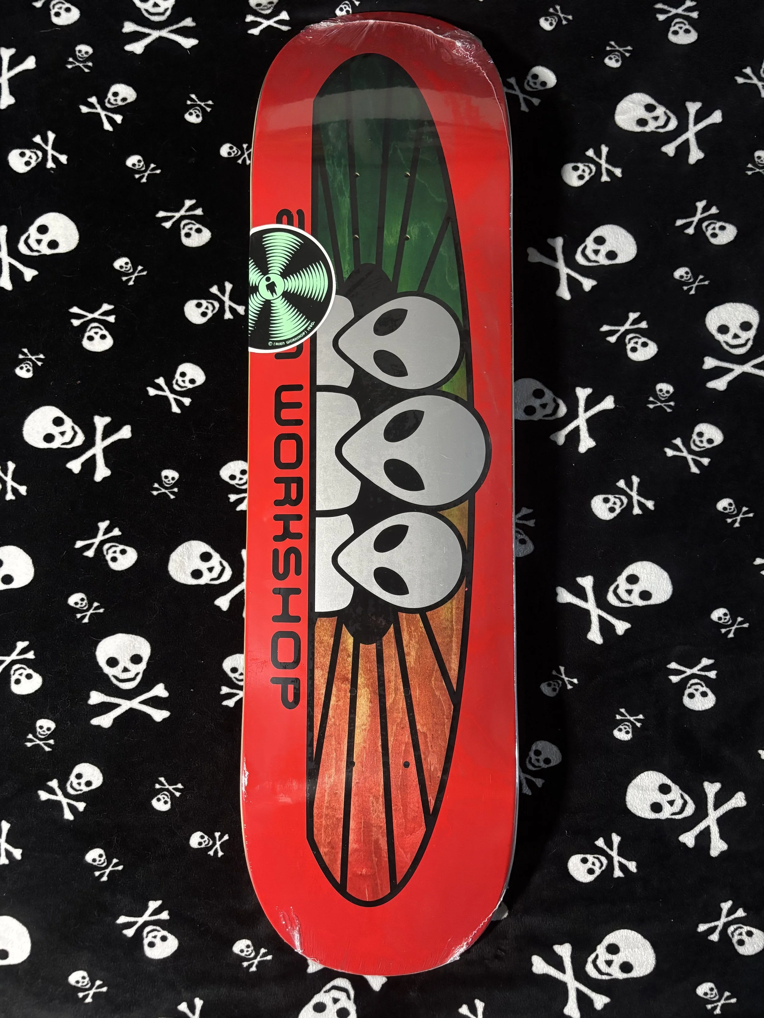 ALIEN WORKSHOP~ RGB SPECTRUM SKATEBOARD DECK
