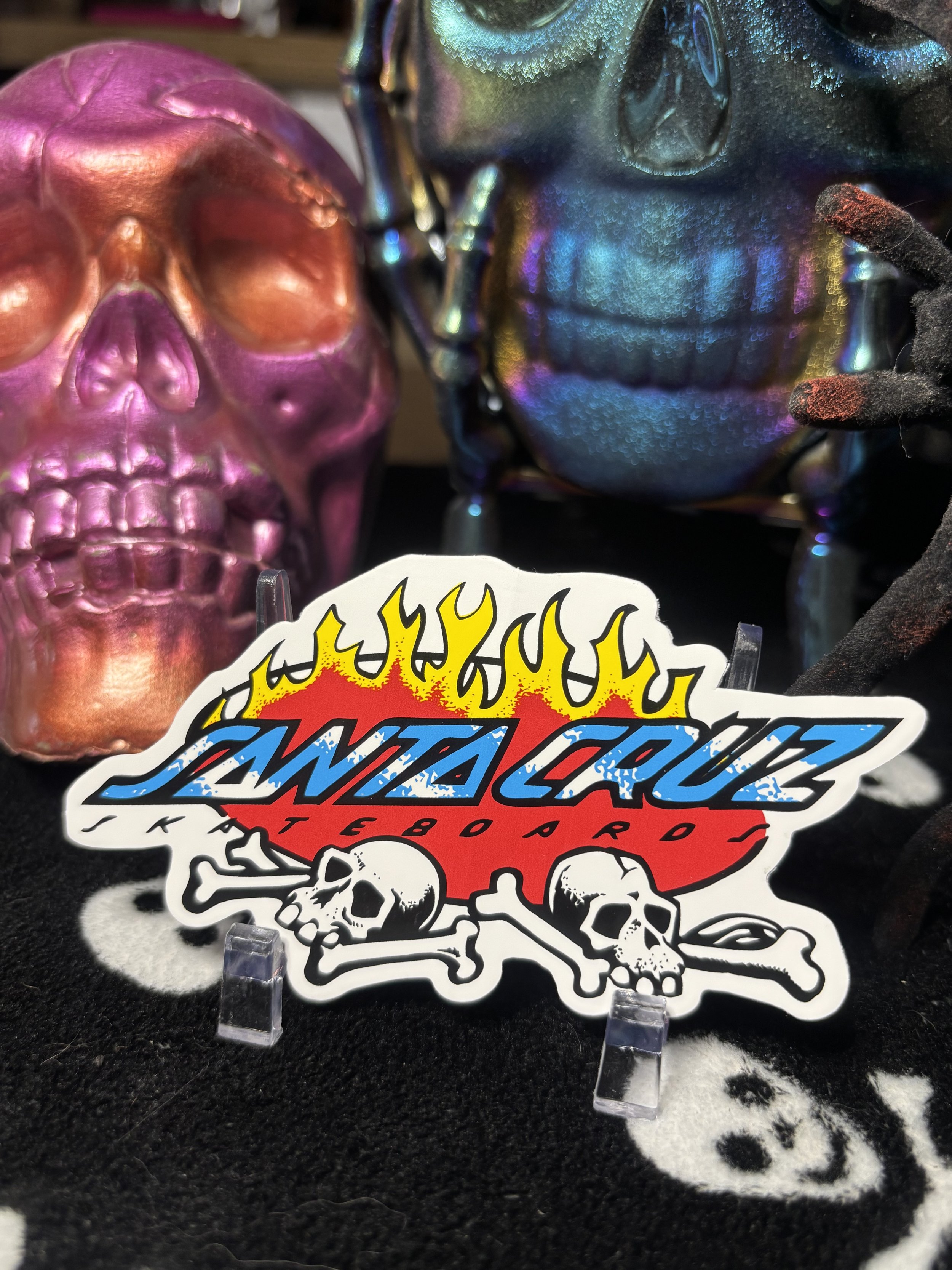 SANTA CRUZ~ SALBA VOODOO STICKER