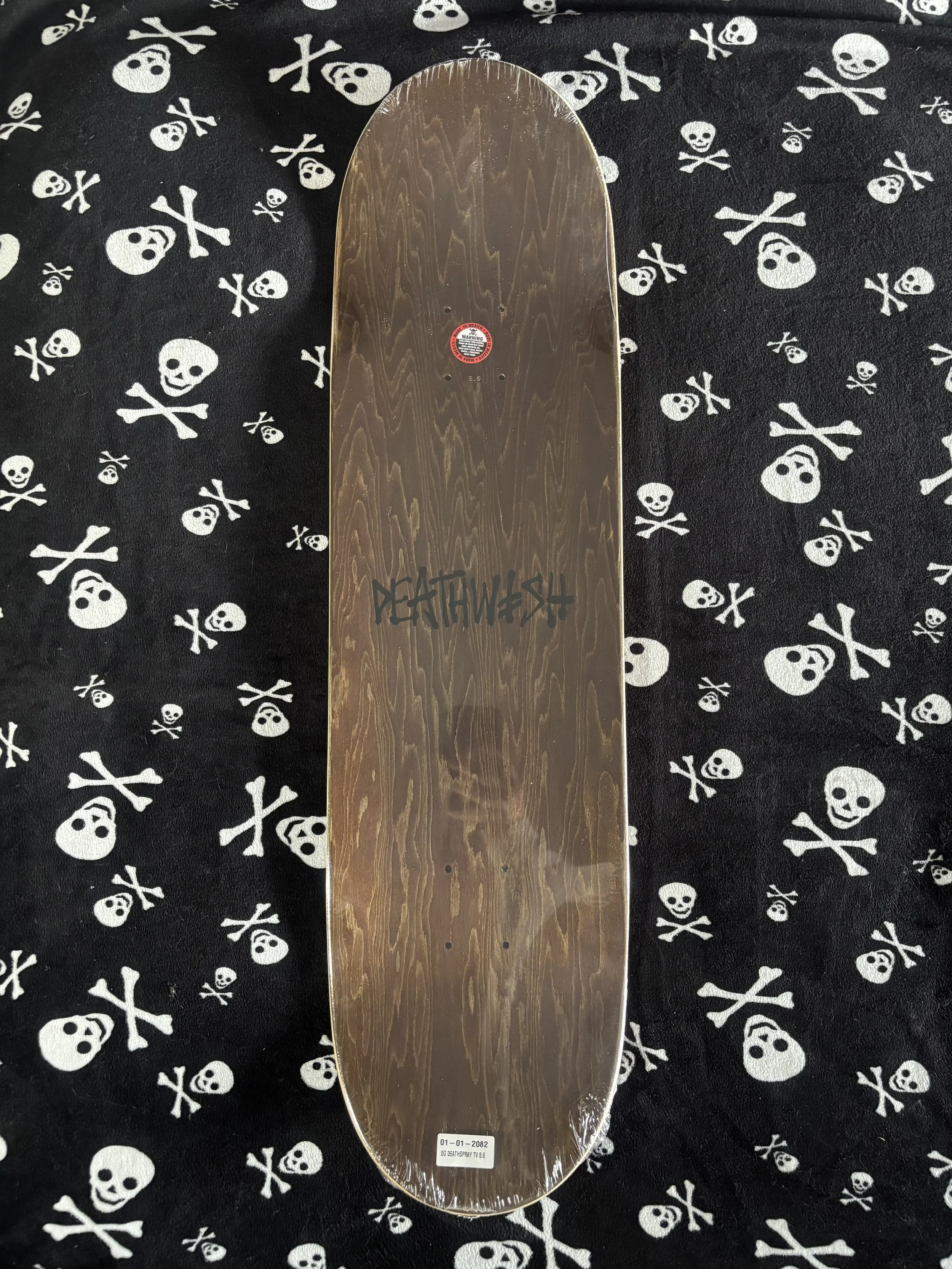 DEATHWISH~ OG DEATHSPRAY TV SKATEBOARD DECK