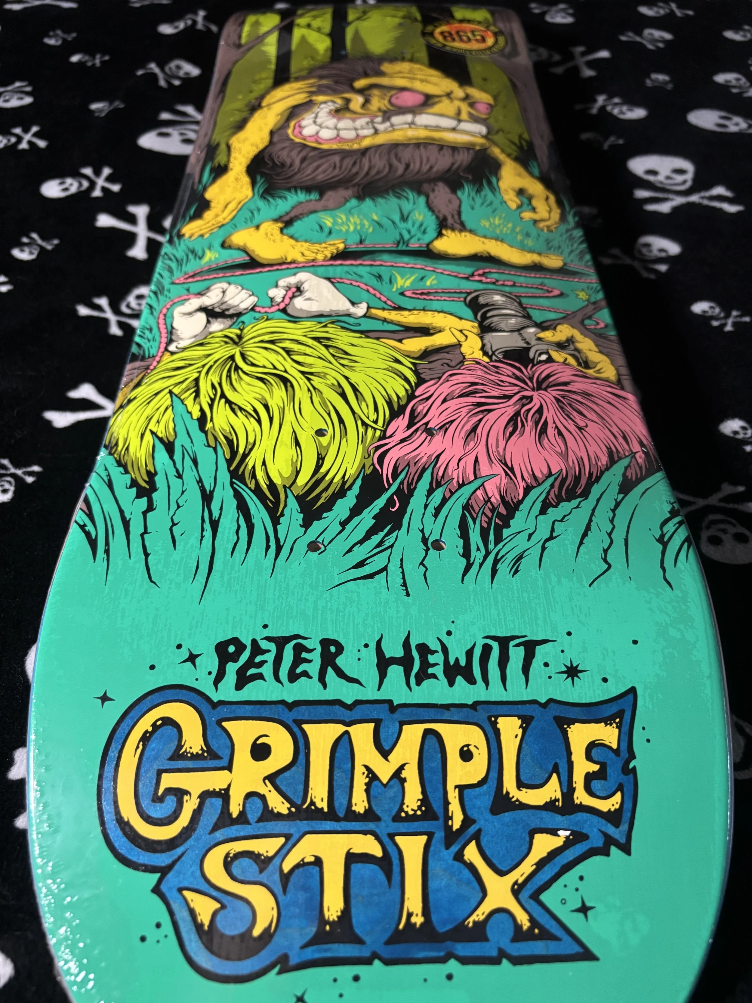 ANTI HERO~ HEWITT GRIMPLESTIX GRYPTIDS SKATEBOARD DECK