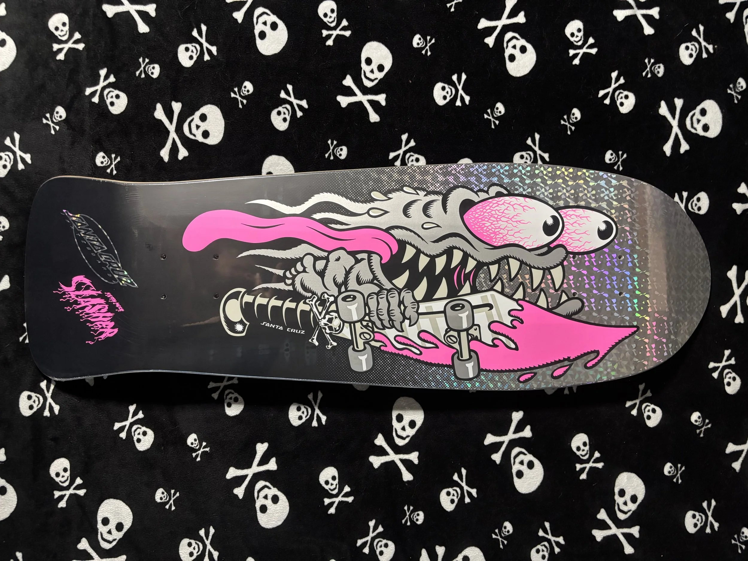 SANTA CRUZ~ MEEK SLASHER II REISSUE SKATEBOARD DECK