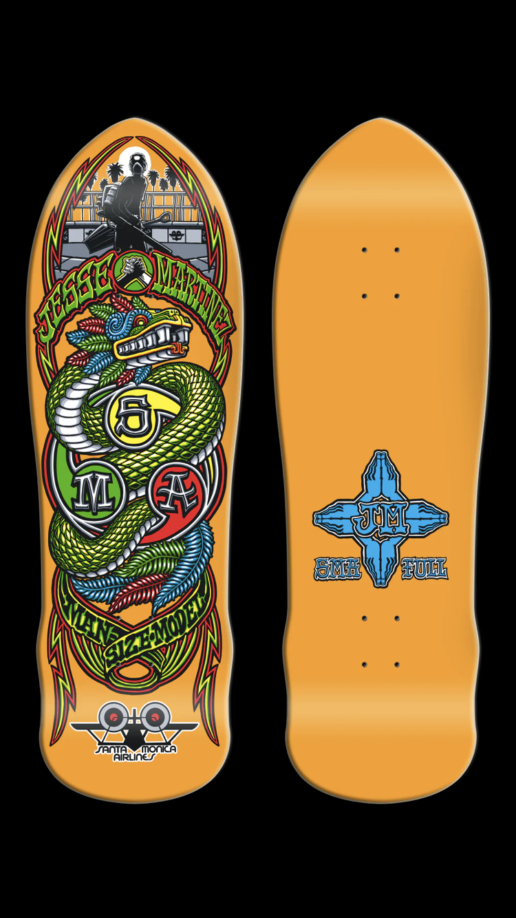 SANTA MONICA AIRLINES (MADRID X SMA) ~ JESSE MARTINEZ ORANGE SNAKE
