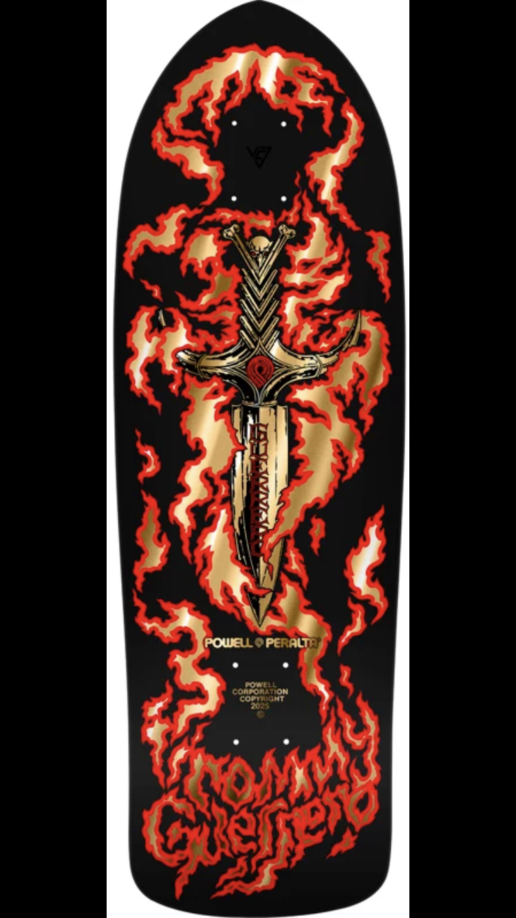 POWELL PERALTA~ BONES BRIGADE TOMMY GUERRERO SERIES 16 SKATEBOARD