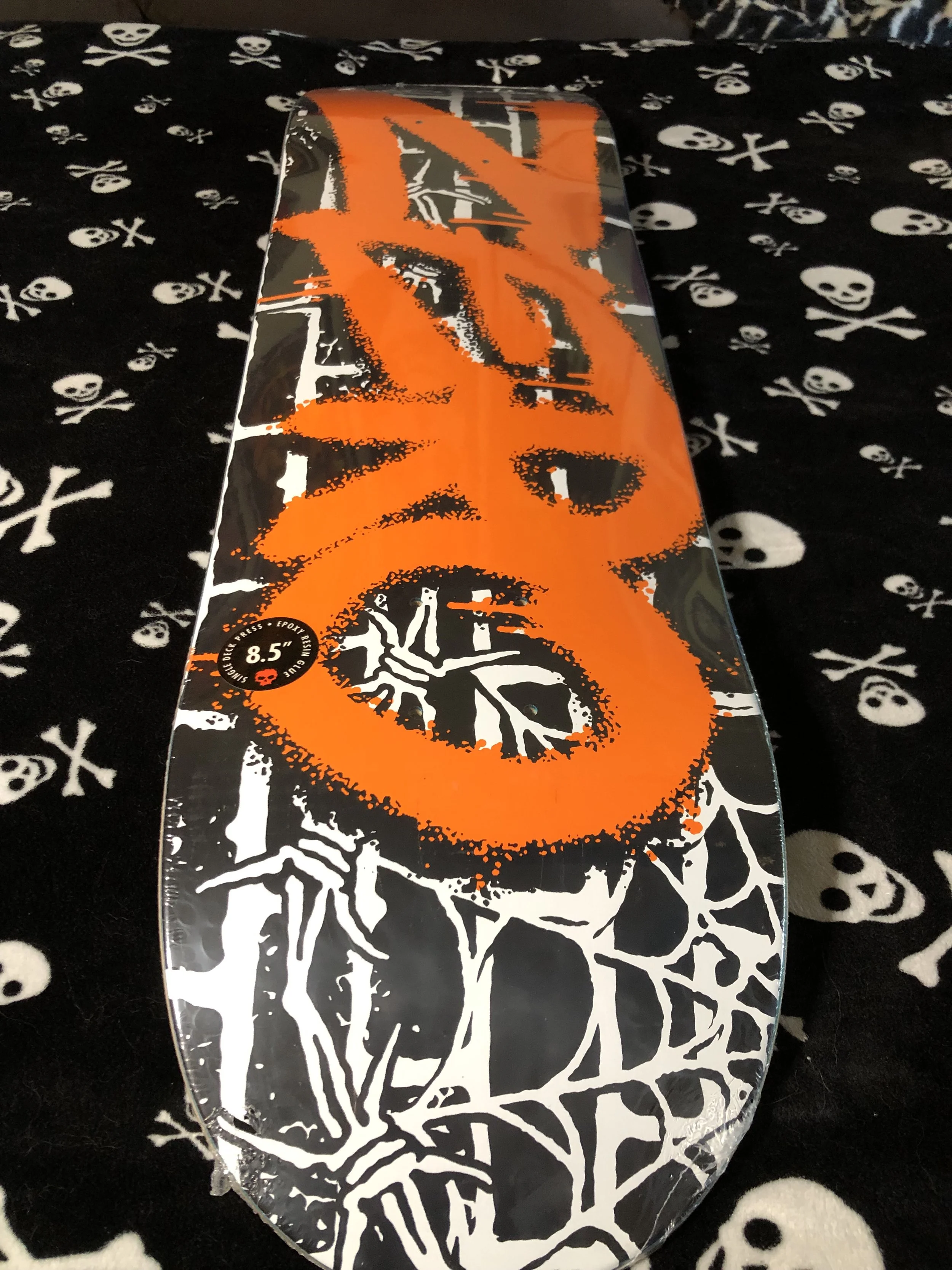 ZERO~ ZERO LOGO BACKSTREET SKATEBOARD DECK