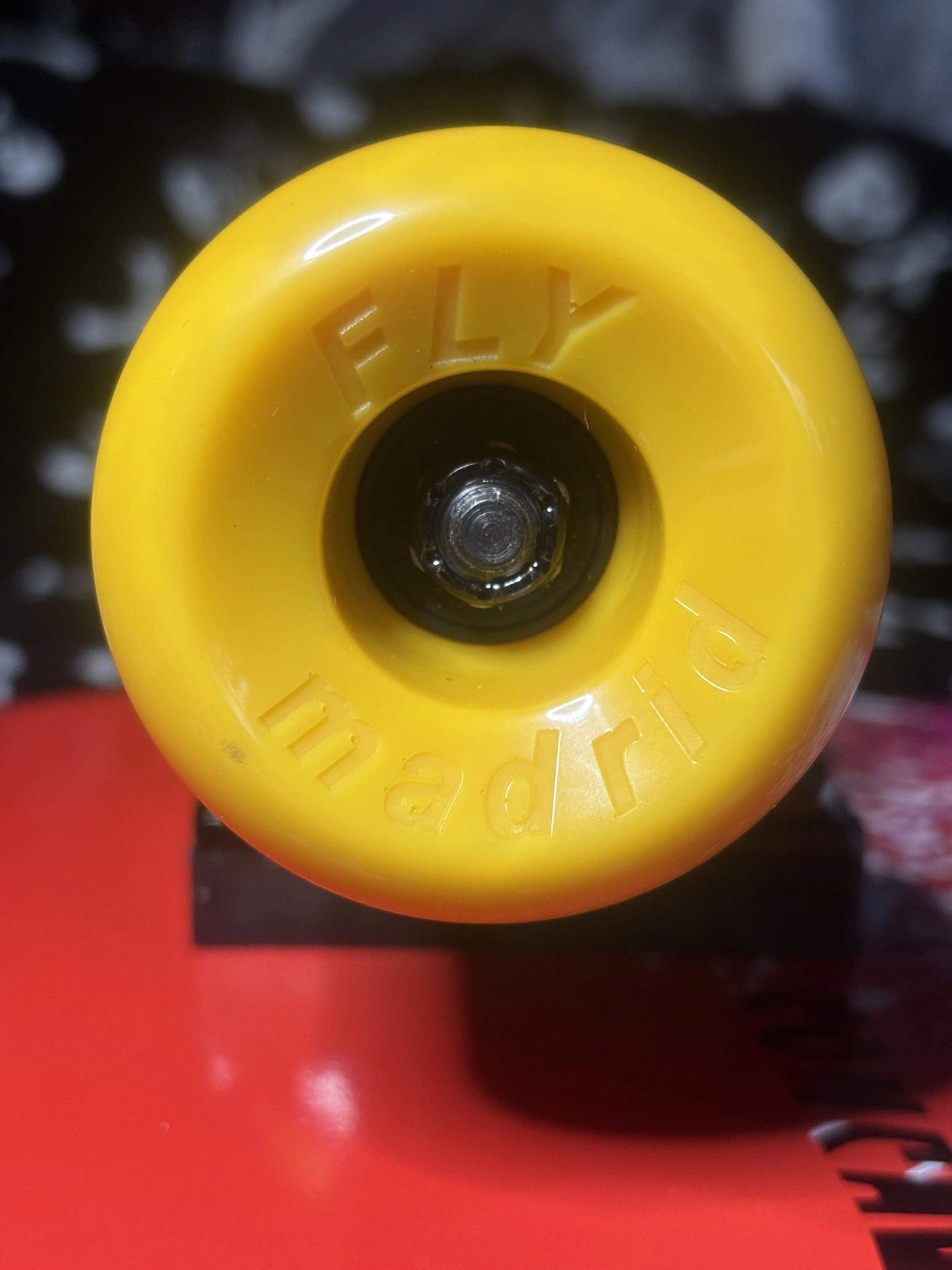 MADRID~ RETRO EXPLOSION RED SKATEBOARD DECK